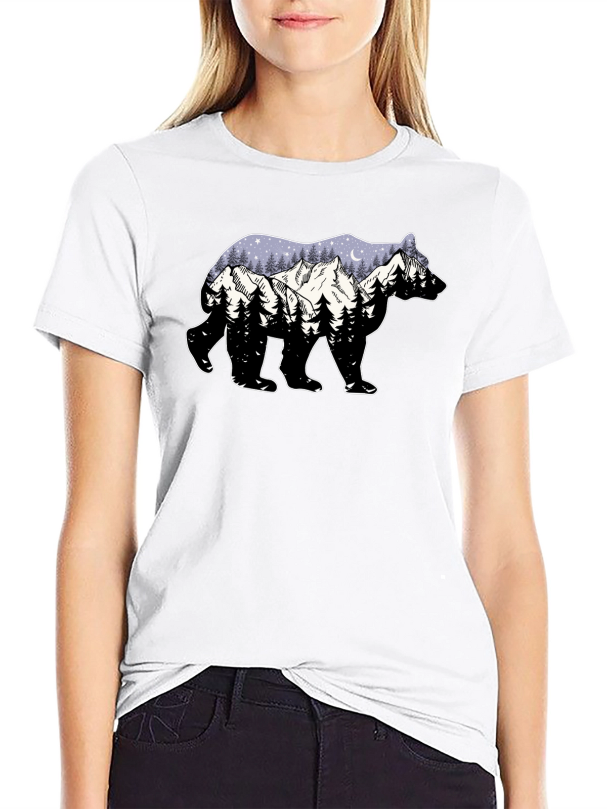 Bear Mountain Forest Graphic Tee