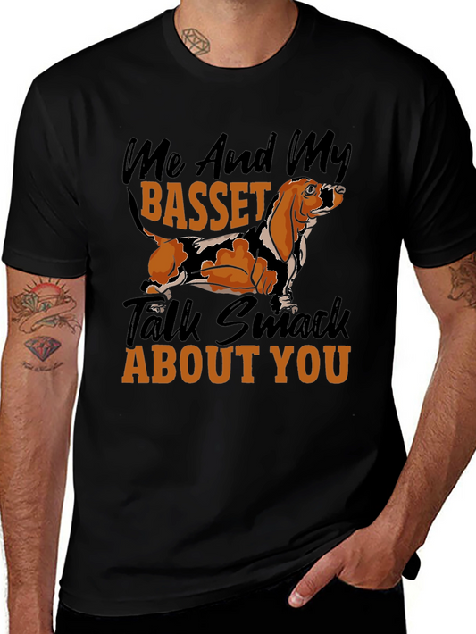 Me and My Basset Hound T-Shirt - Dog Lover Apparel