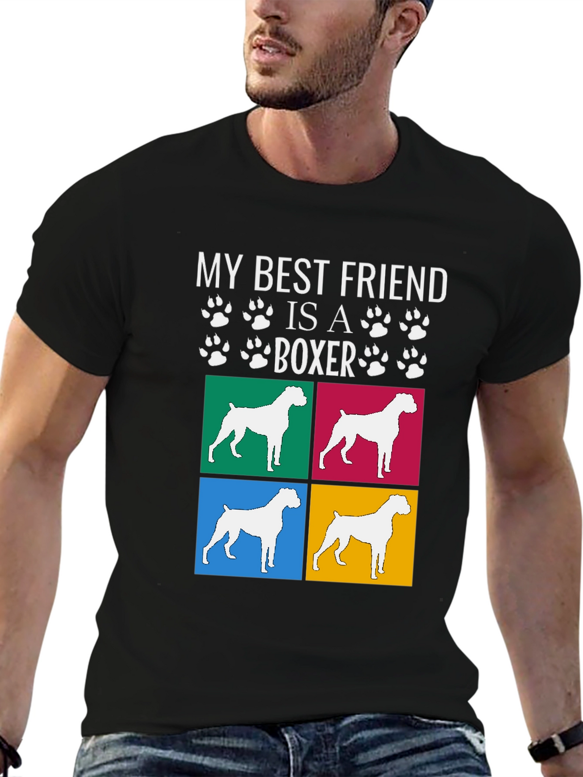 My Best Friend is a Boxer T-Shirt