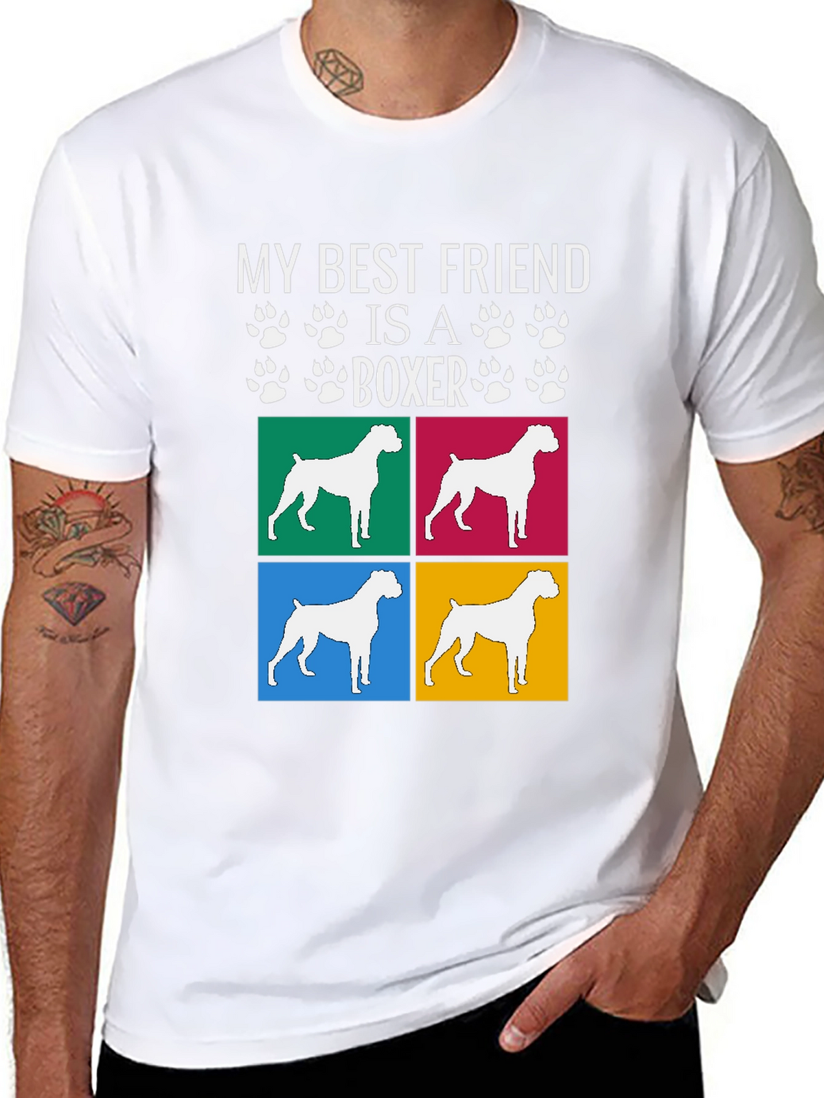 My Best Friend is a Boxer T-Shirt