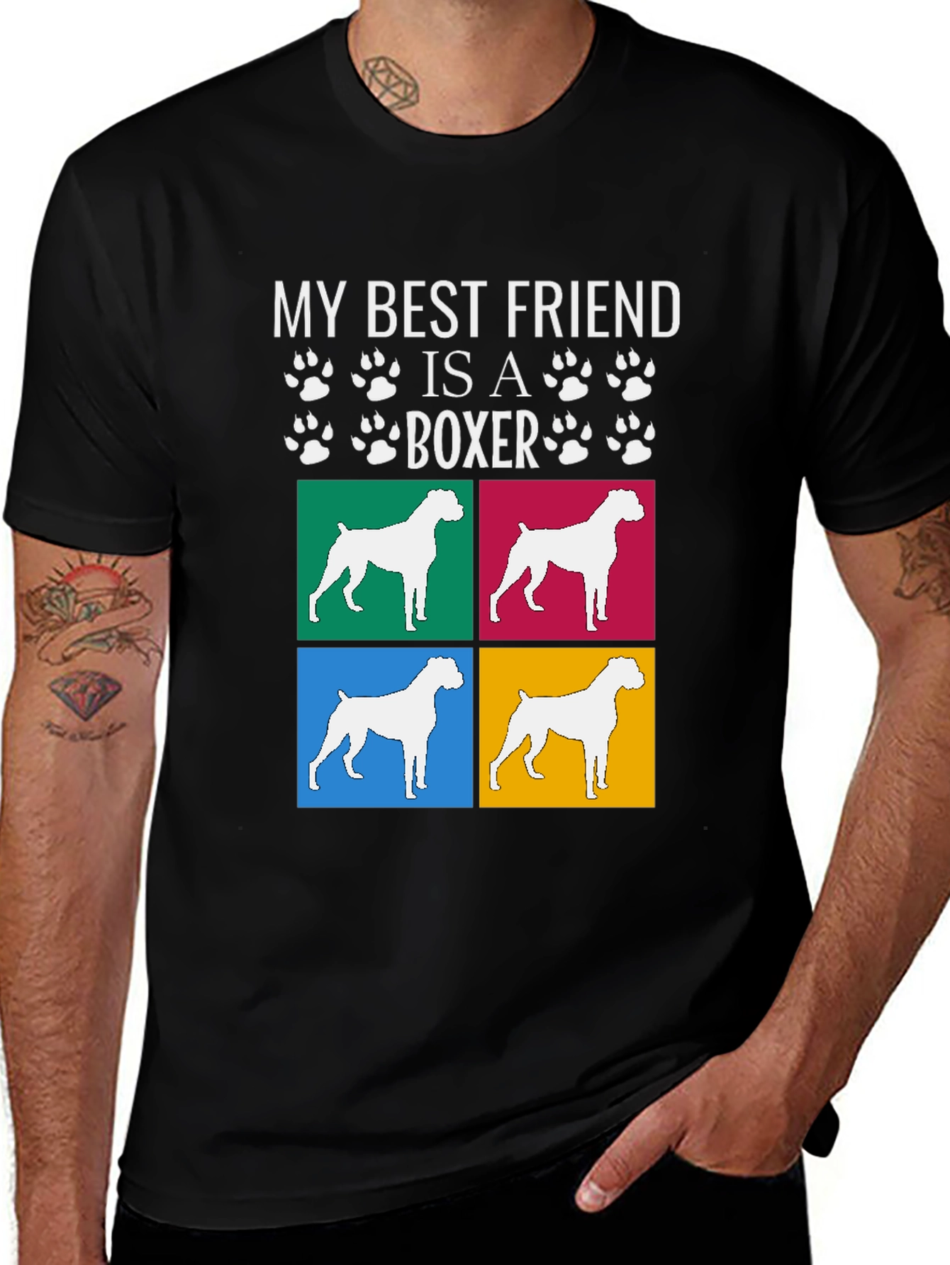 My Best Friend is a Boxer T-Shirt