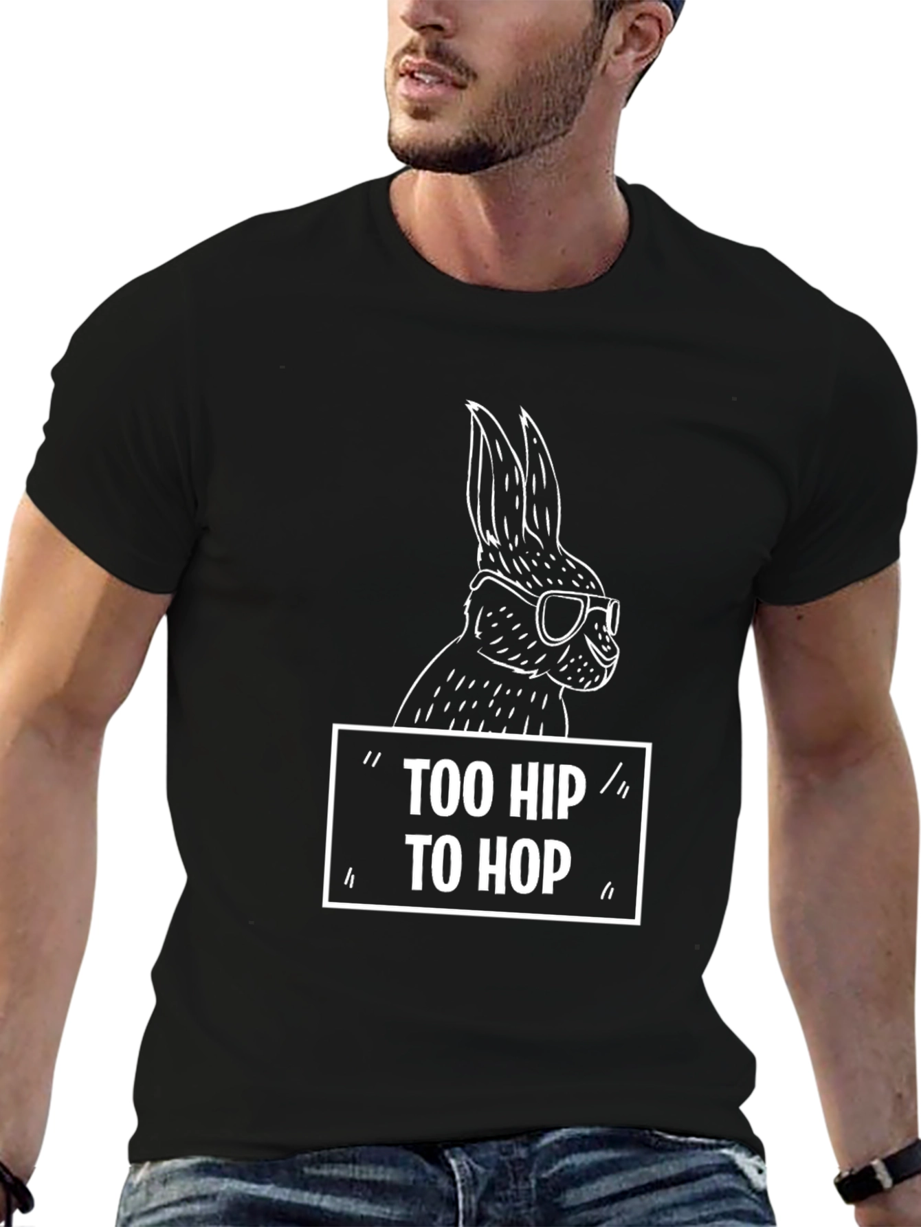 Too Hip to Hop Easter T-Shirt