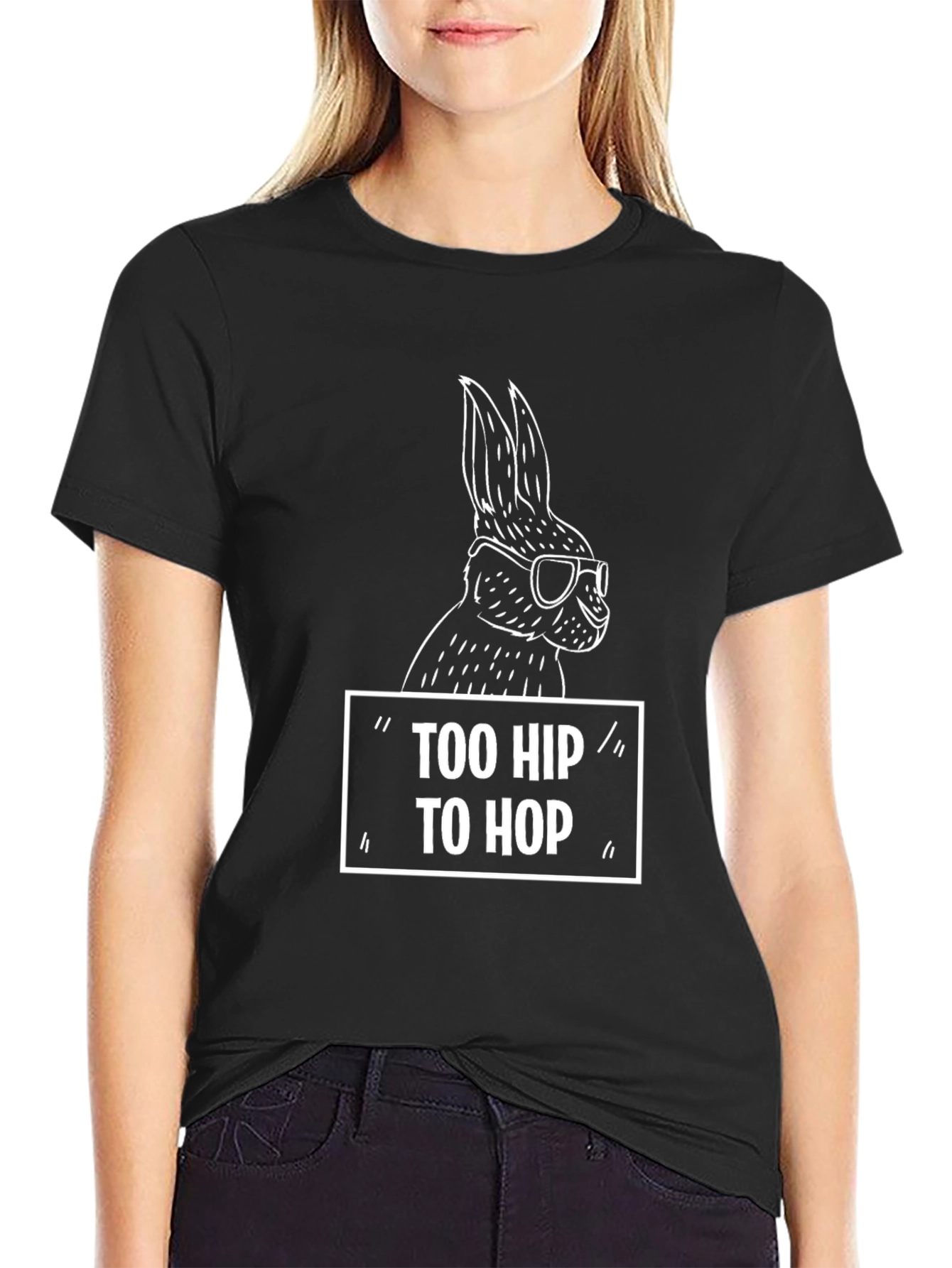 Too Hip to Hop Easter T-Shirt