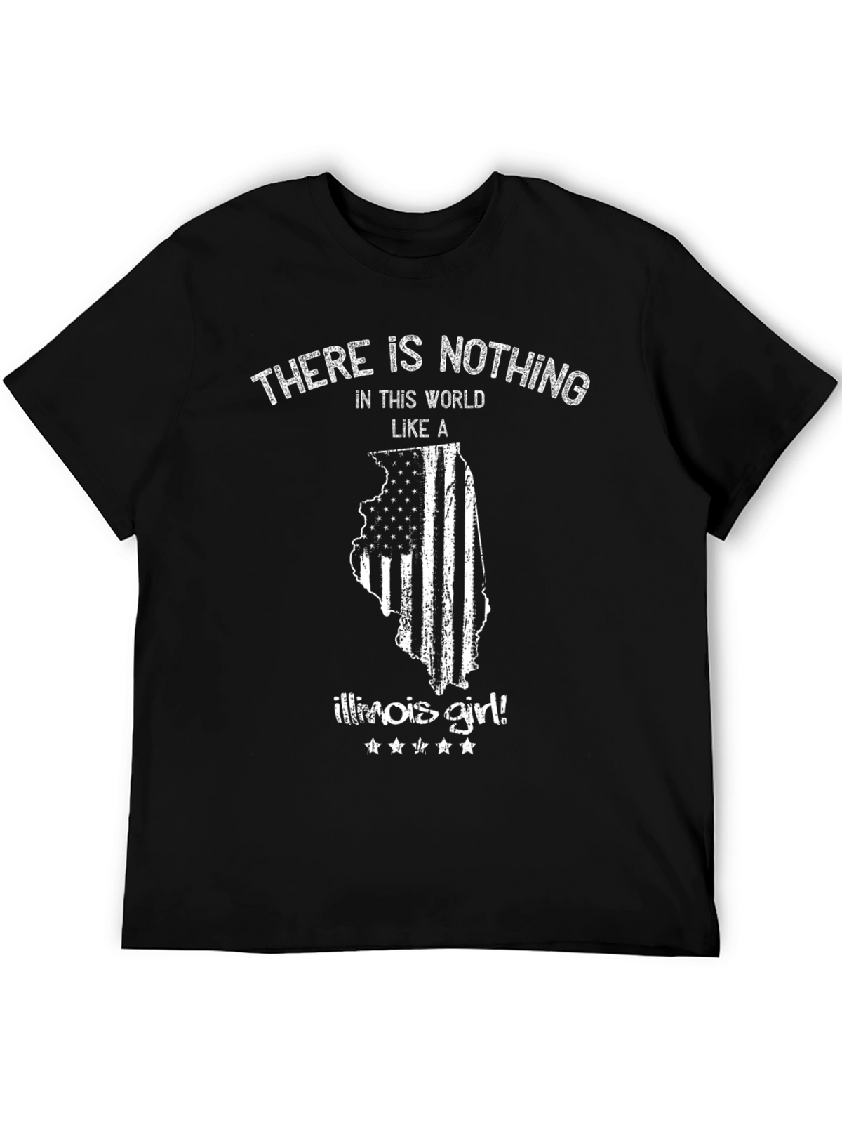 Illinois Girl T-Shirt - State Pride Tee