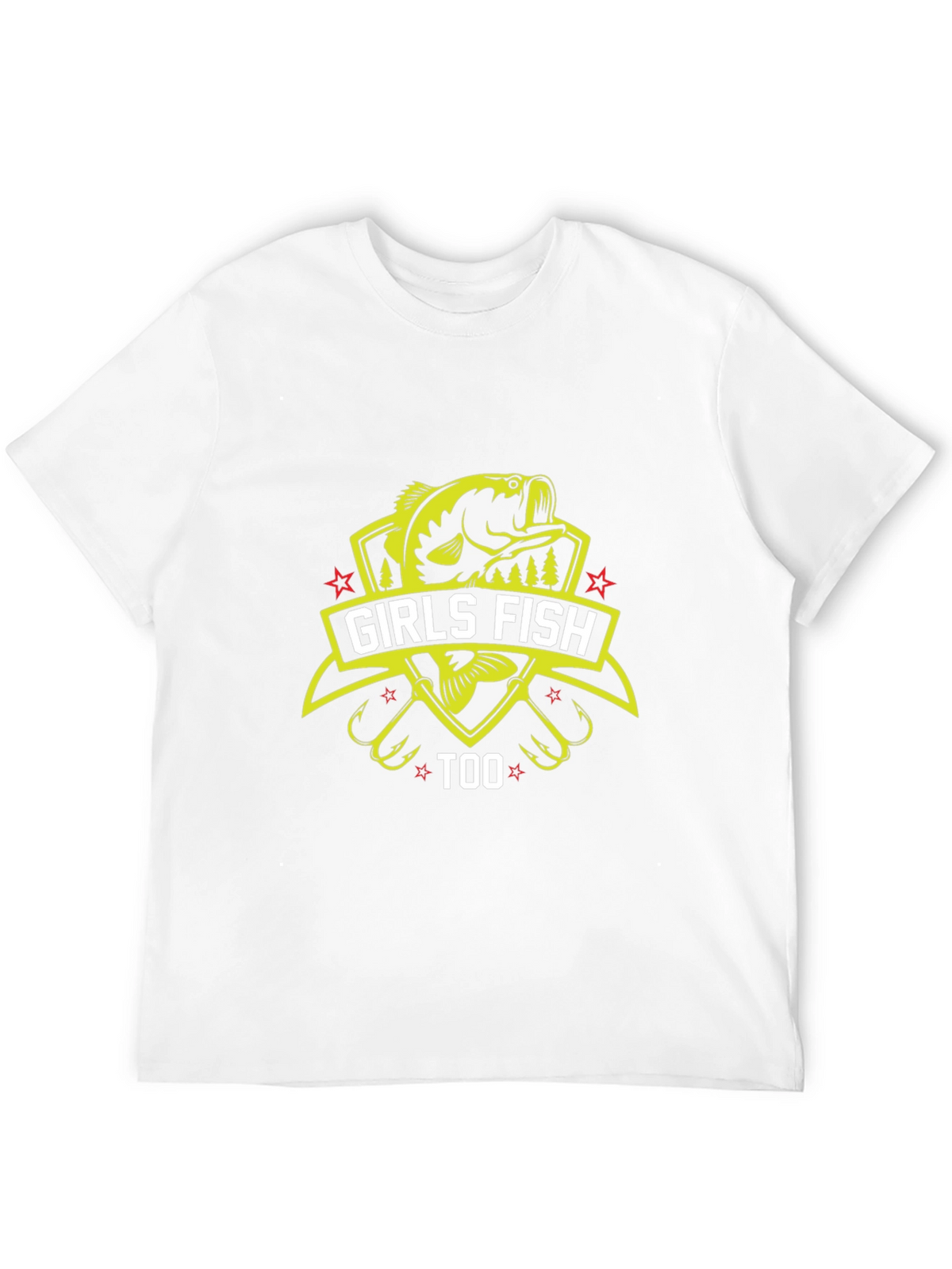 Girls Fish Too T-Shirt - Fishing Apparel