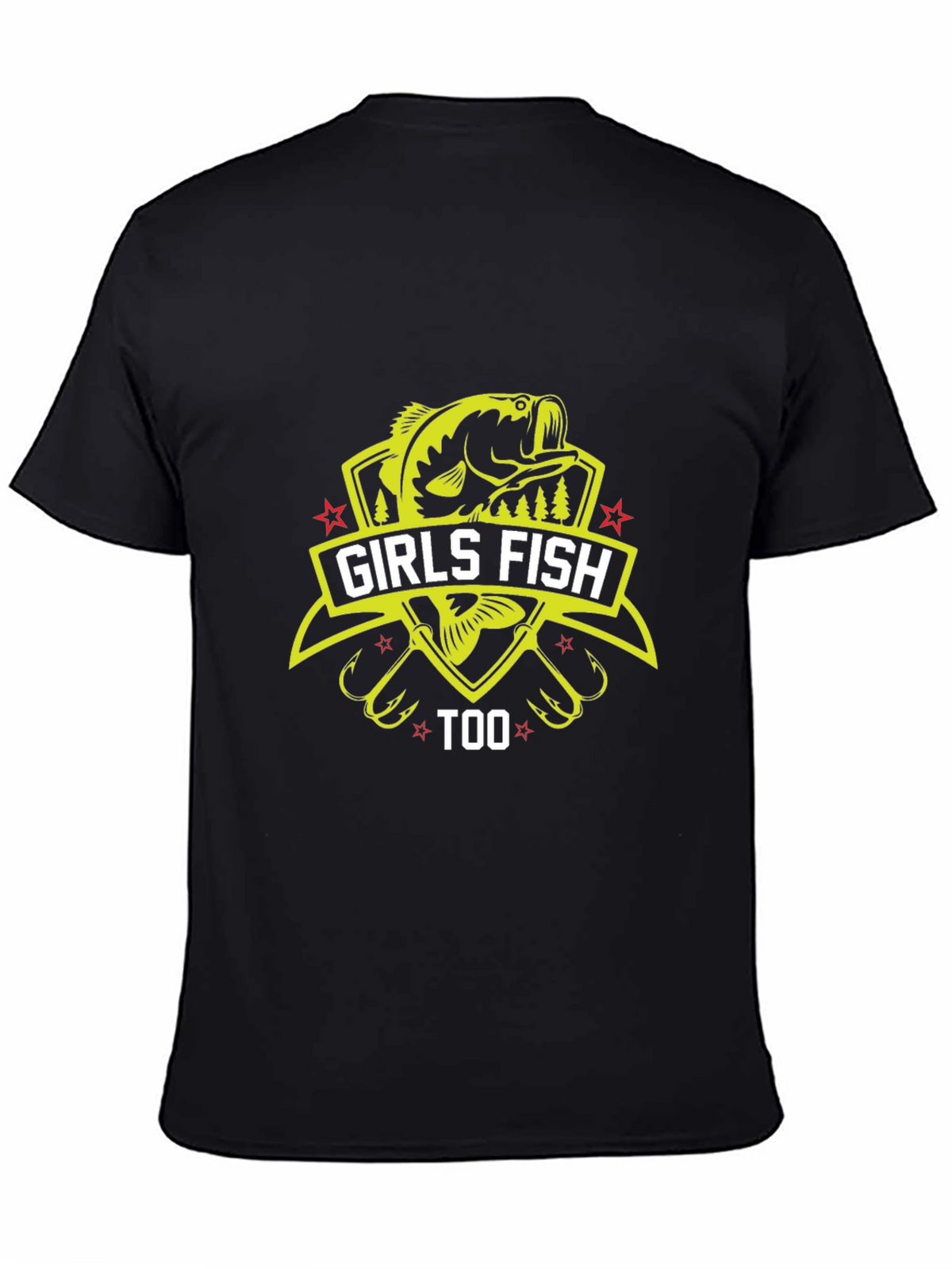 Girls Fish Too T-Shirt - Fishing Apparel