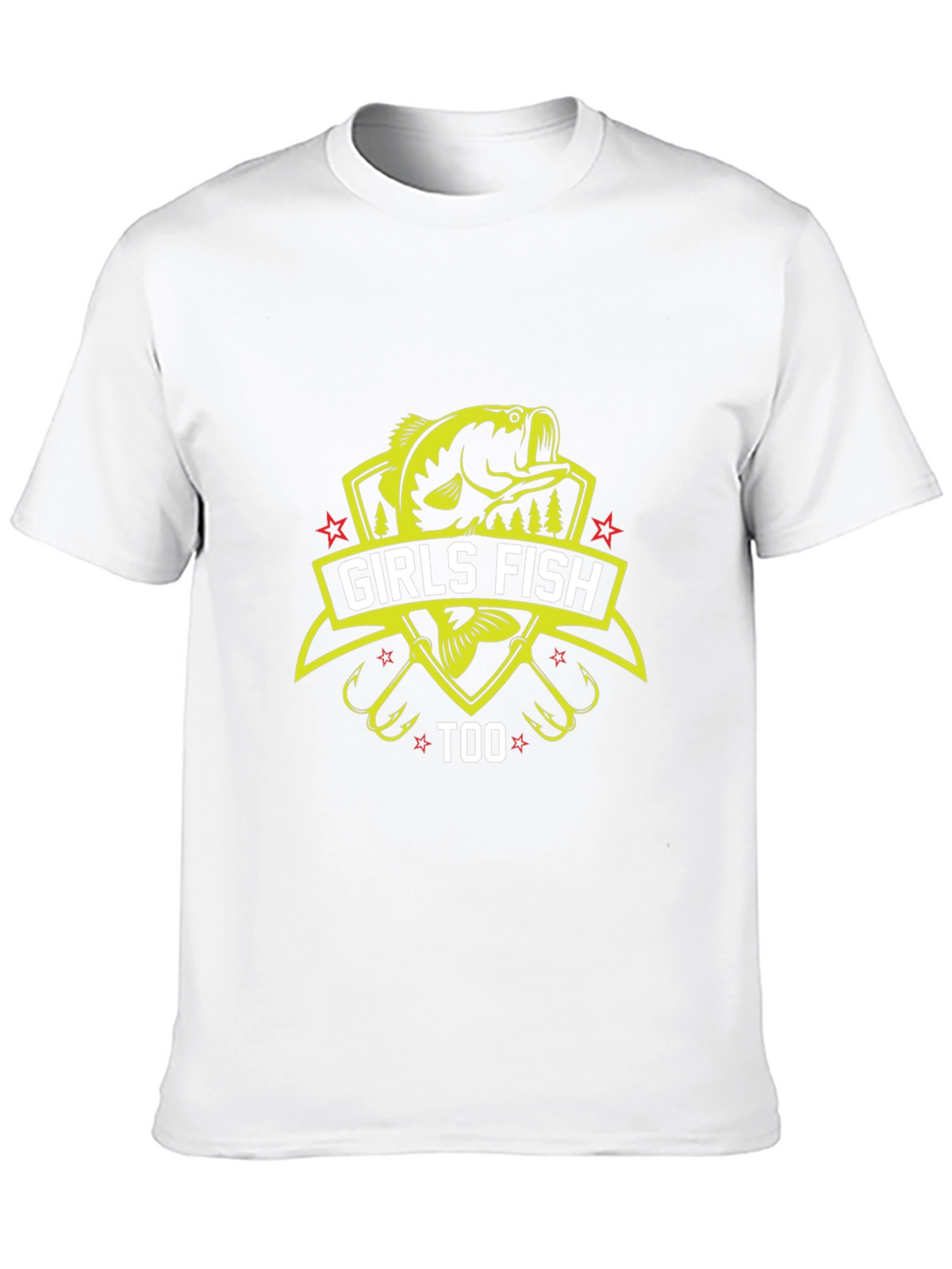 Girls Fish Too T-Shirt - Fishing Apparel