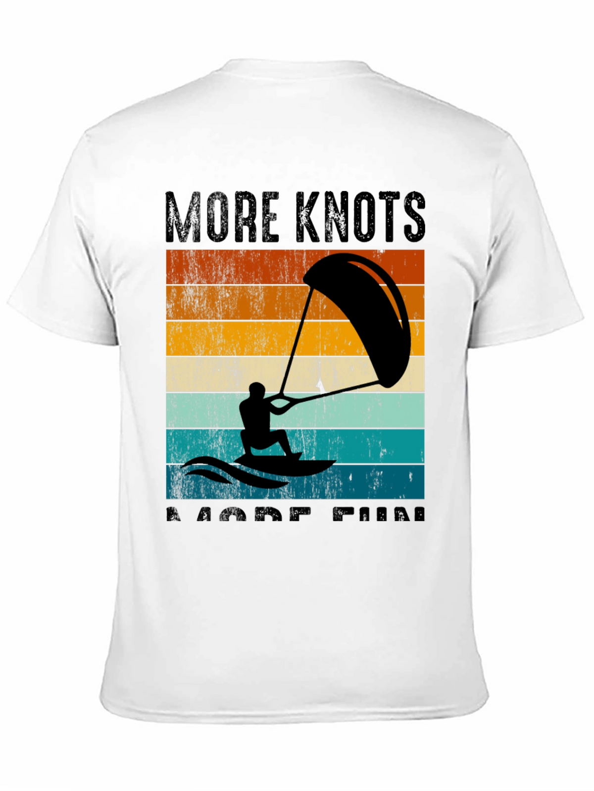Kitesurfing T-Shirt - More Knots More Fun
