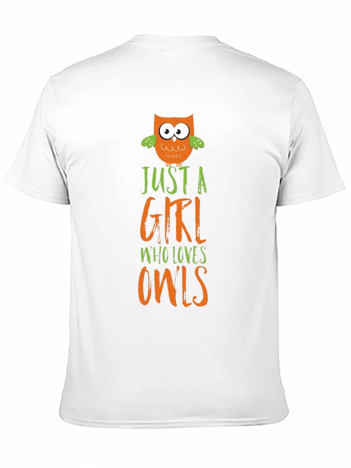 Just a Girl Who Loves Owls T-Shirt