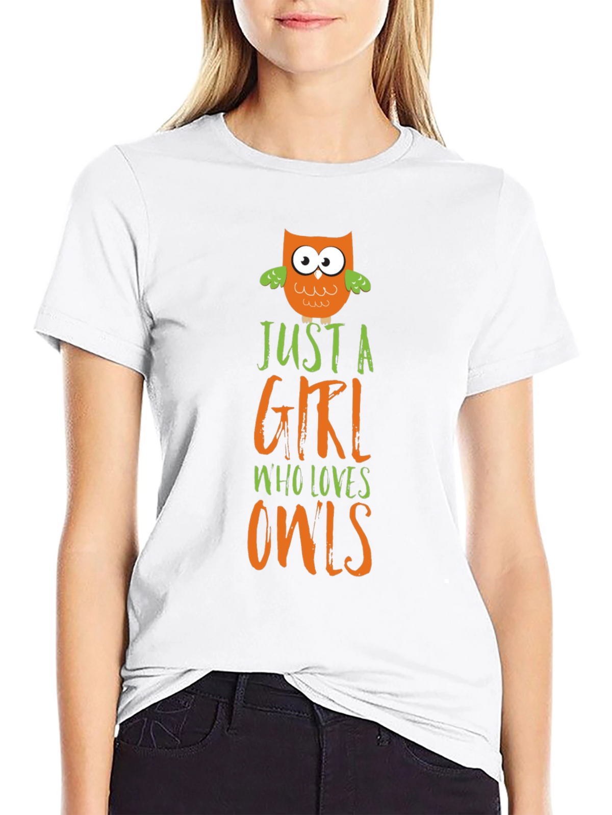 Just a Girl Who Loves Owls T-Shirt