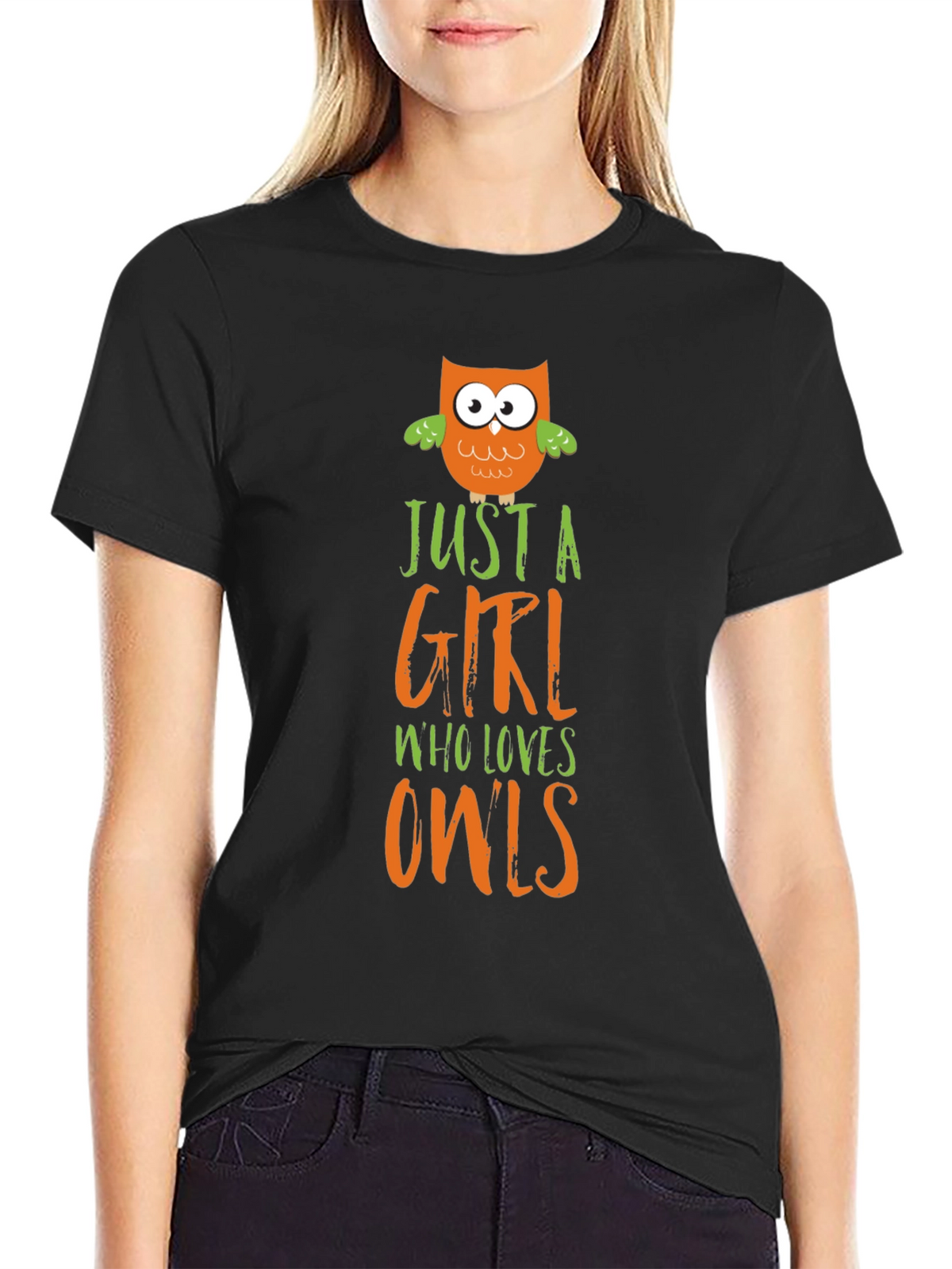 Just a Girl Who Loves Owls T-Shirt