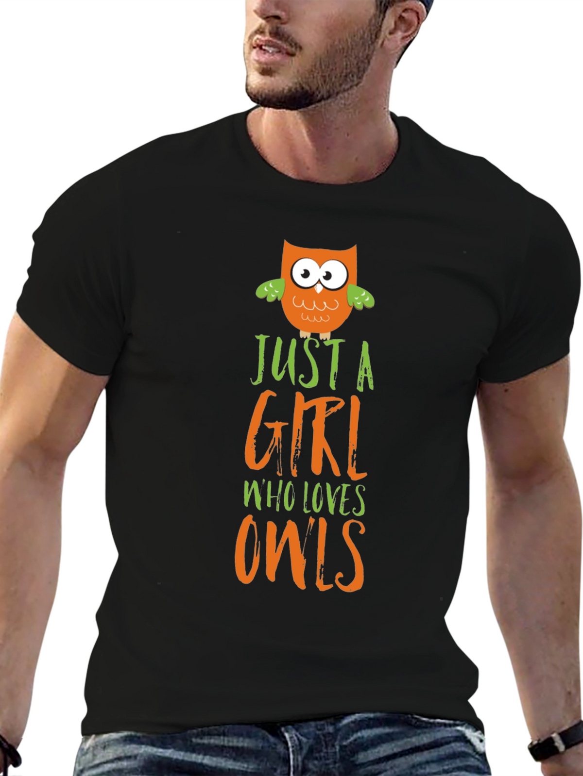Just a Girl Who Loves Owls T-Shirt
