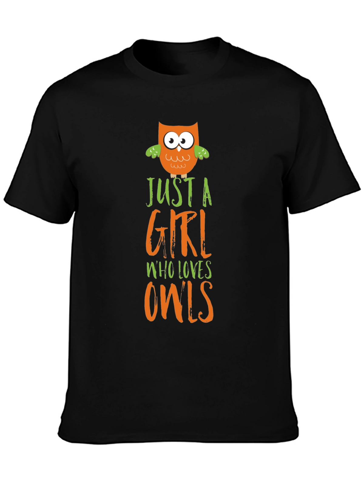 Just a Girl Who Loves Owls T-Shirt