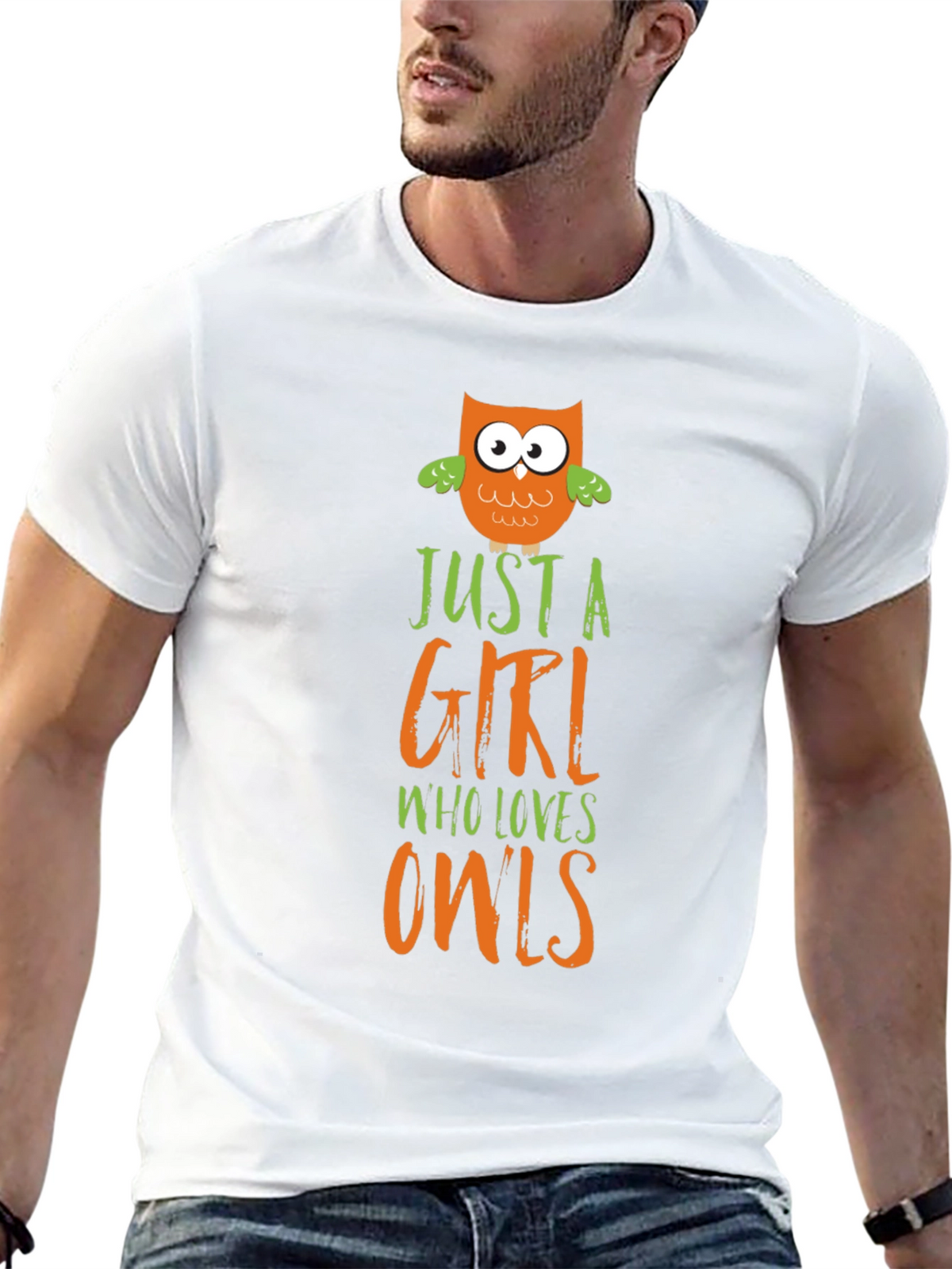 Just a Girl Who Loves Owls T-Shirt