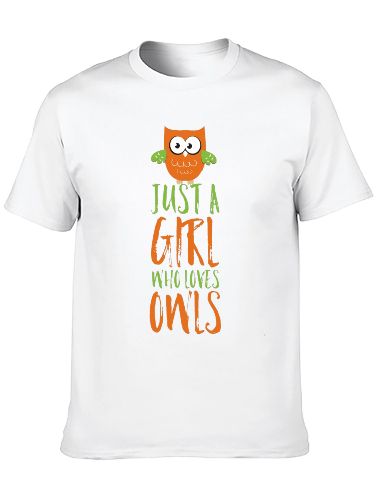 Just a Girl Who Loves Owls T-Shirt