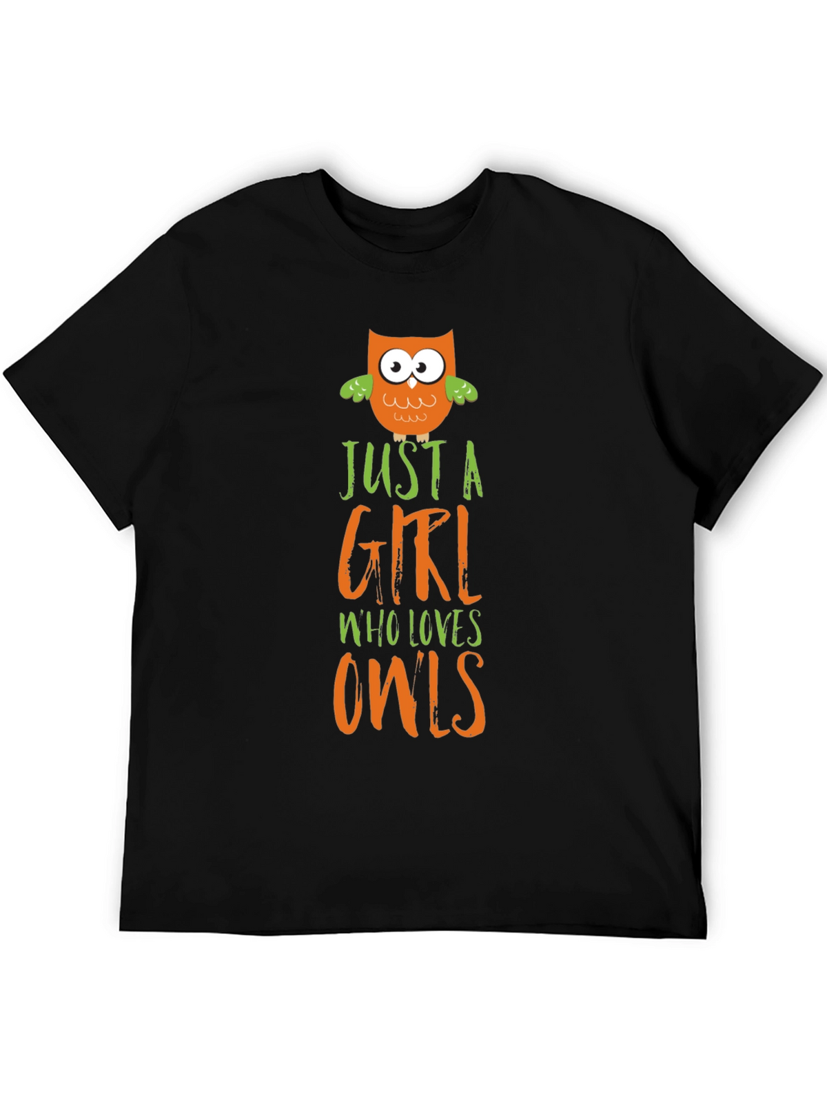 Just a Girl Who Loves Owls T-Shirt