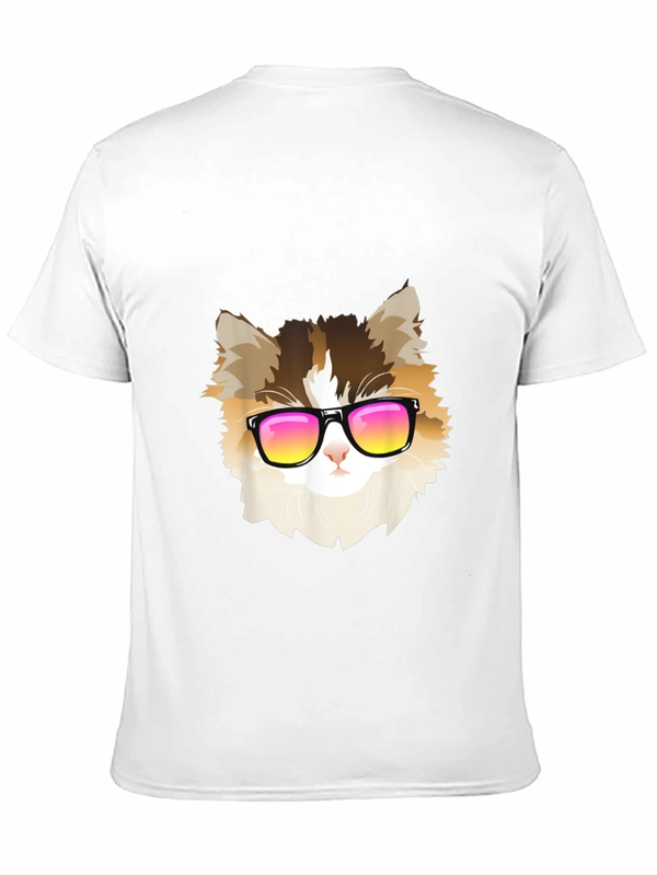 Cool Cat Tee - Black Short Sleeve T-Shirt