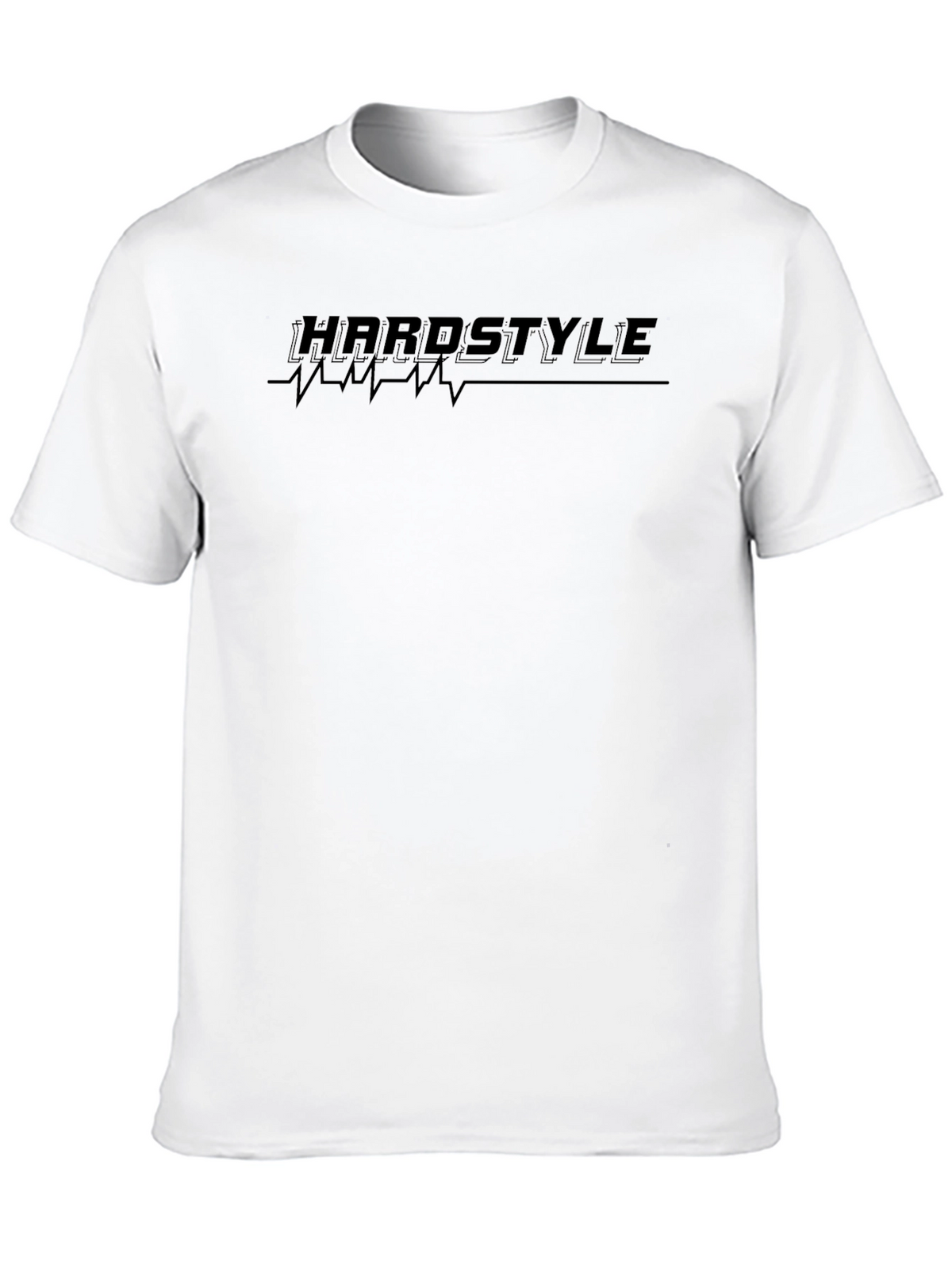 Hardstyle Graphic Print Mens Black T-Shirt