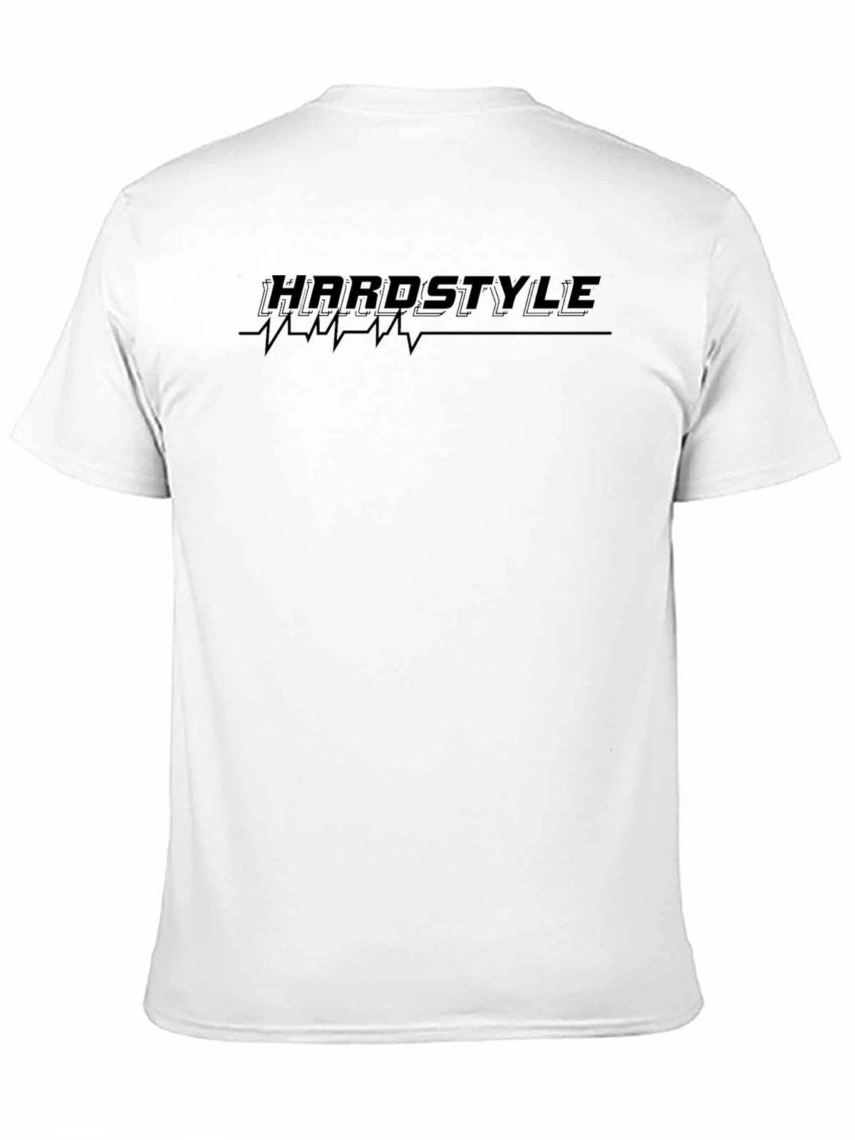 Hardstyle Graphic Print Mens Black T-Shirt