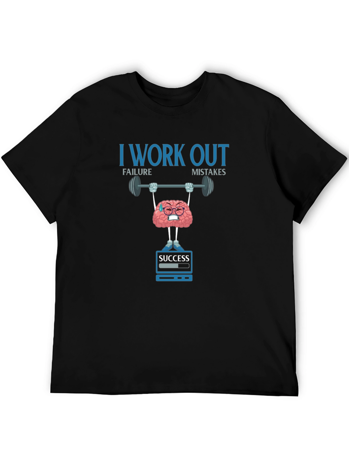 I Work Out Brain Training T-Shirt