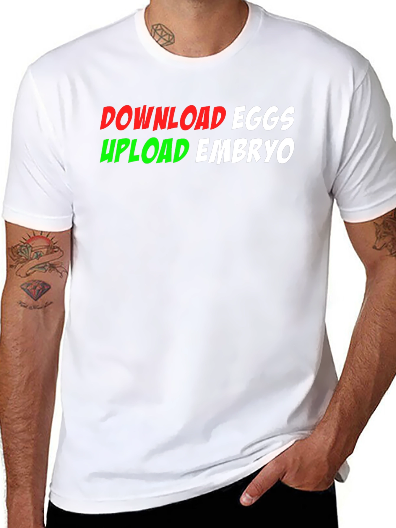 Download Eggs Upload Embryo Graphic Tee
