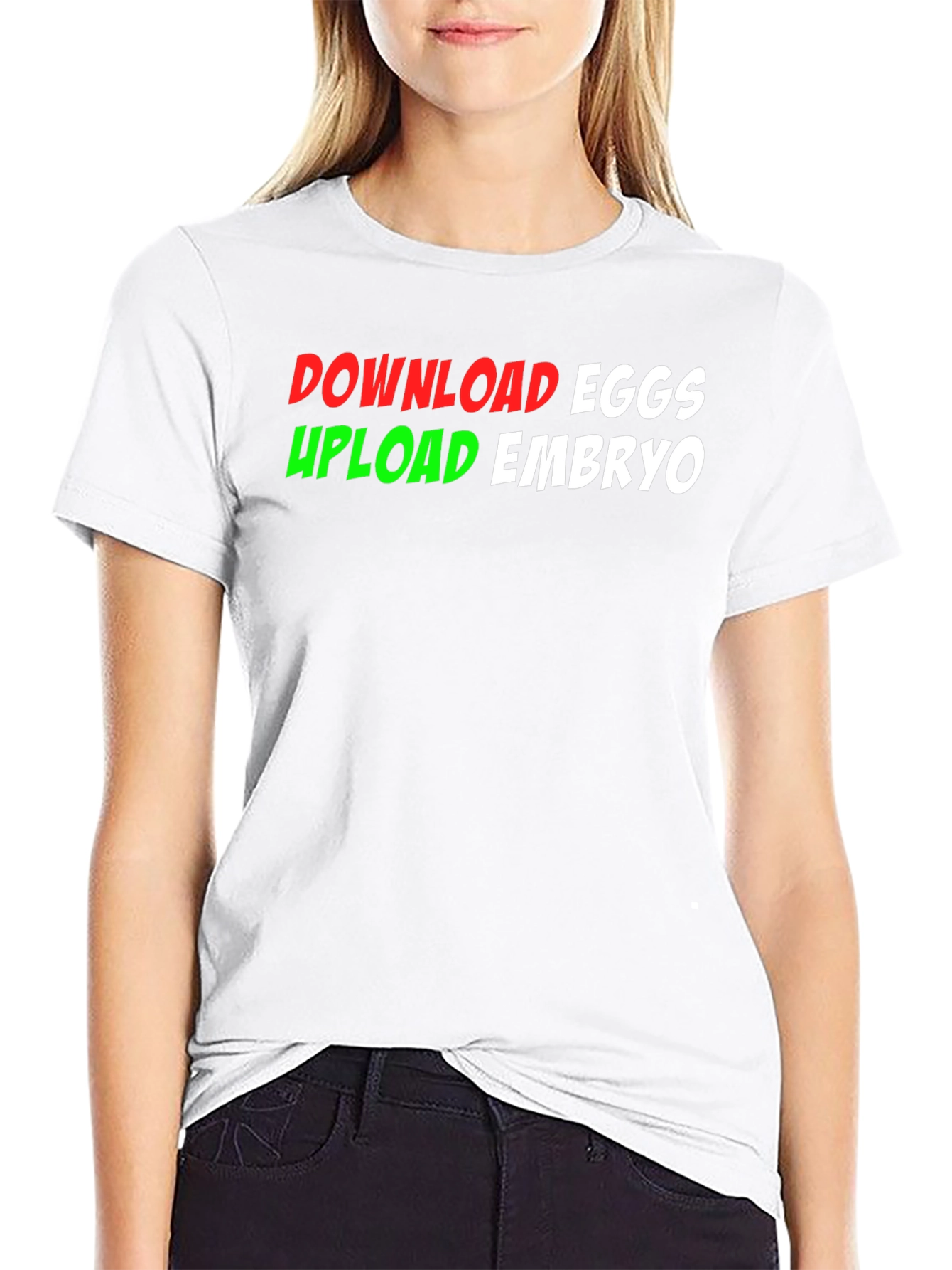 Download Eggs Upload Embryo Graphic Tee