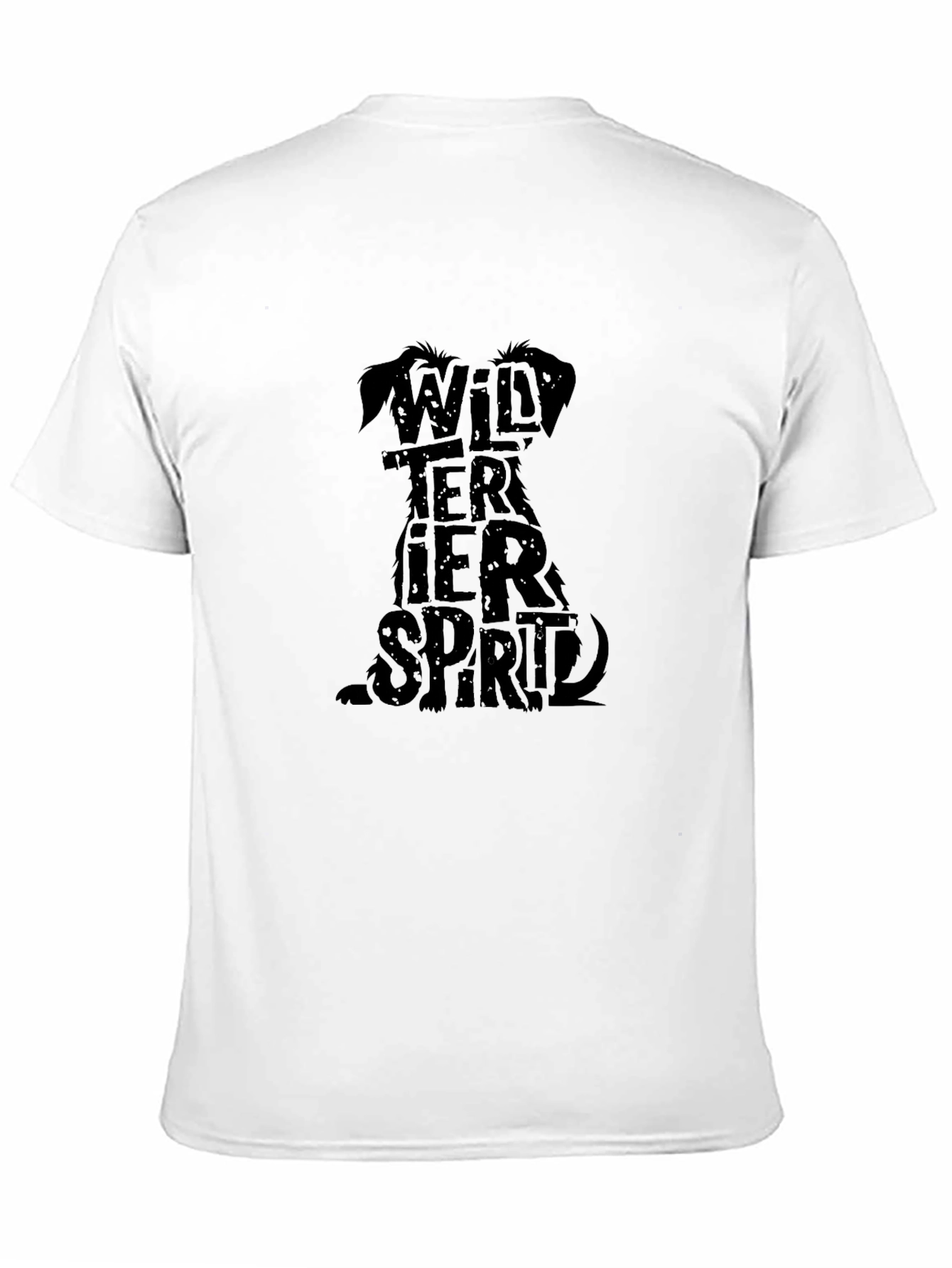 Wild Terrier Spirit Black T-Shirt