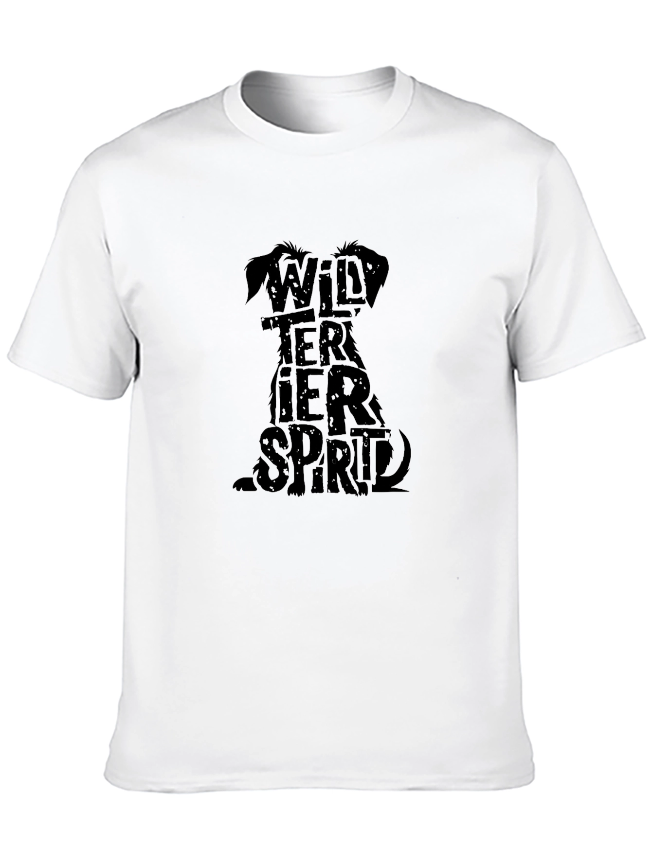 Wild Terrier Spirit Black T-Shirt