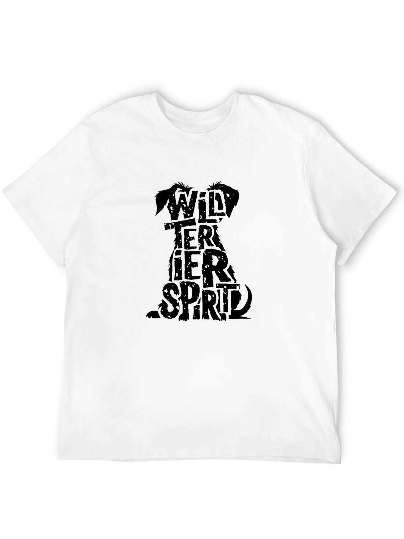 Wild Terrier Spirit Black T-Shirt