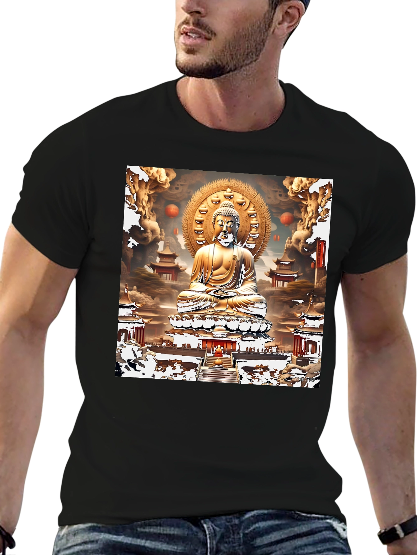 Buddha T-Shirt - Meditative Serenity Graphic Tee