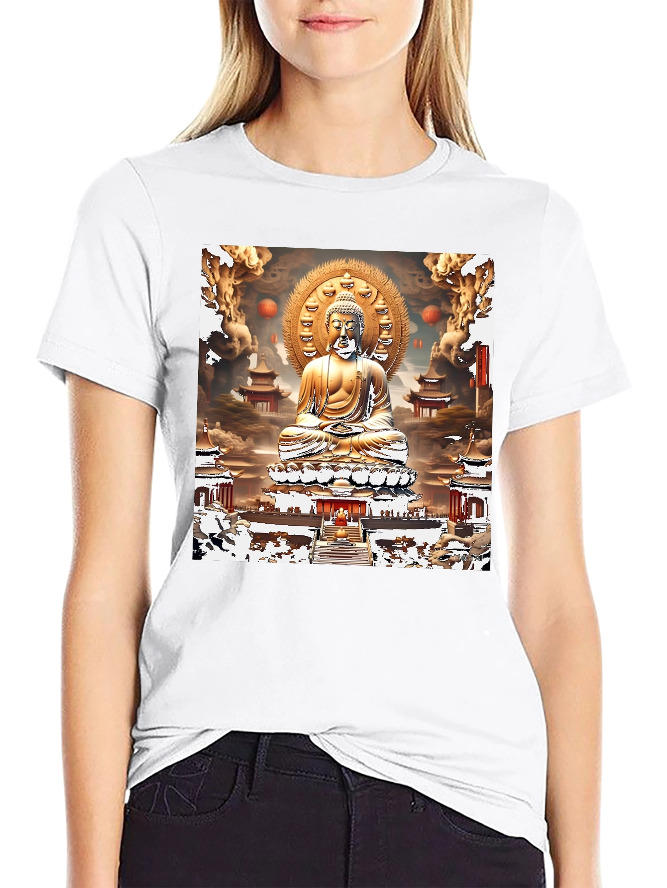 Buddha T-Shirt - Meditative Serenity Graphic Tee
