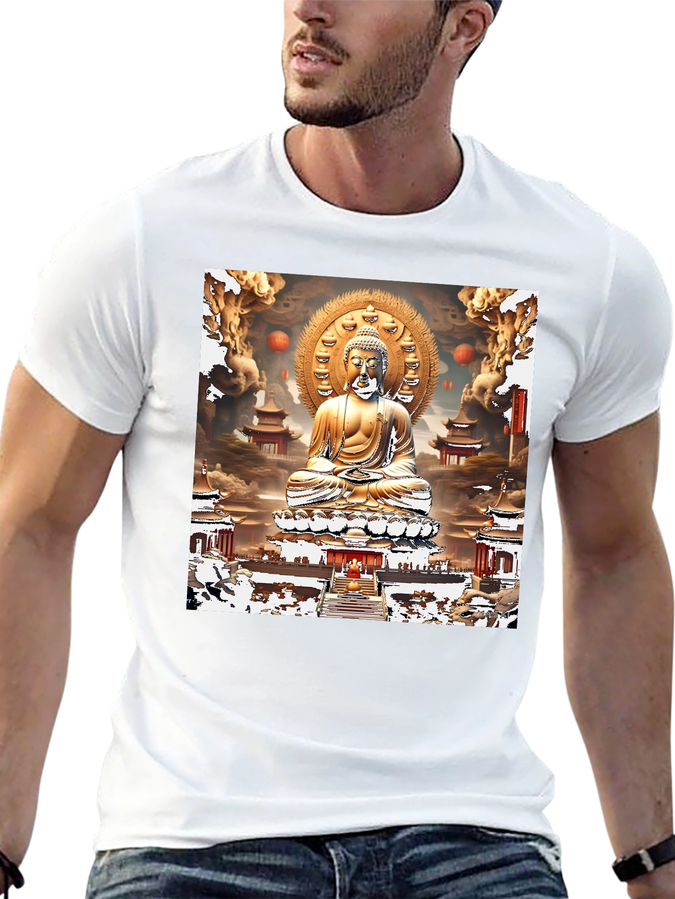 Buddha T-Shirt - Meditative Serenity Graphic Tee