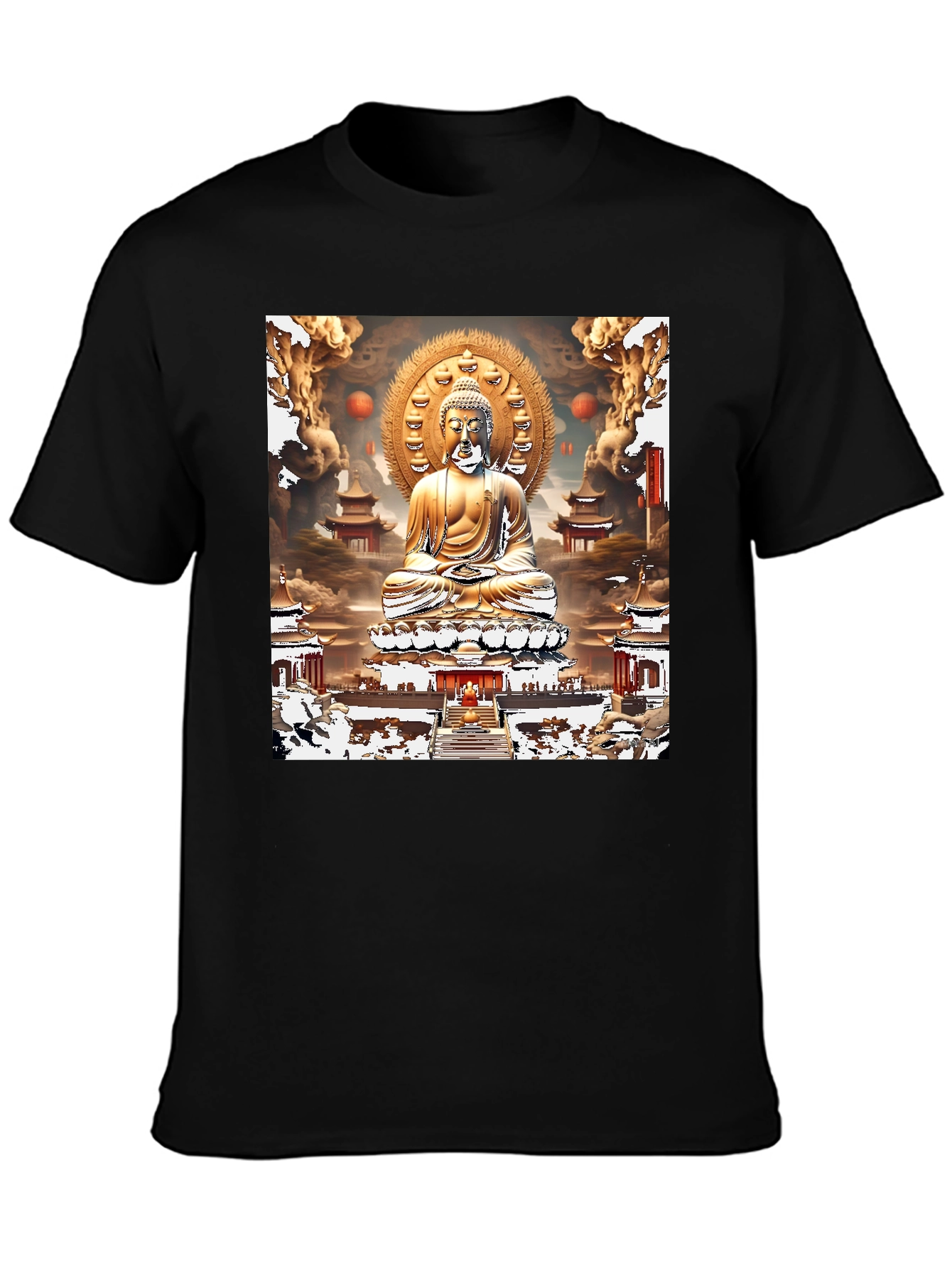 Buddha T-Shirt - Meditative Serenity Graphic Tee