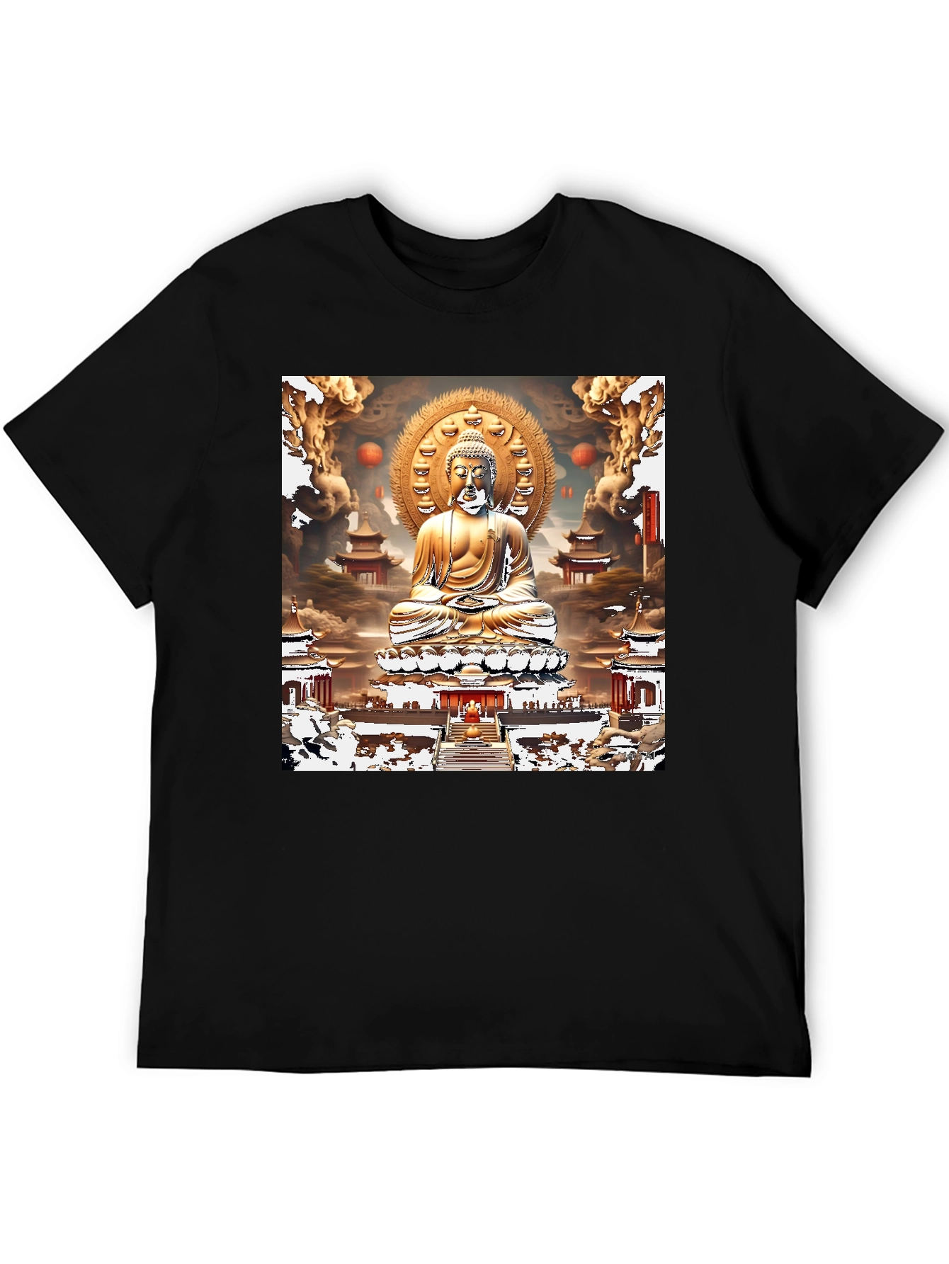 Buddha T-Shirt - Meditative Serenity Graphic Tee