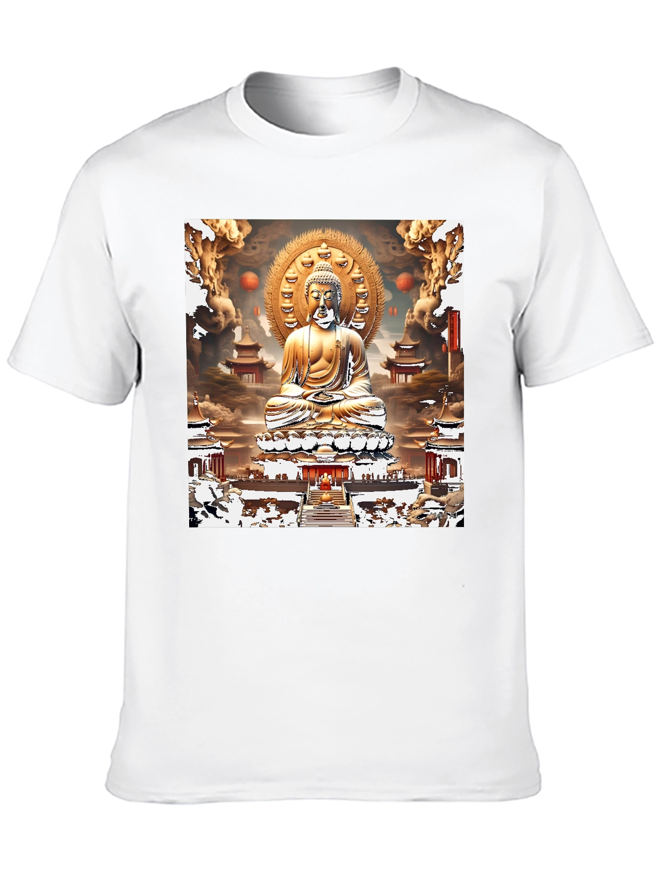 Buddha T-Shirt - Meditative Serenity Graphic Tee