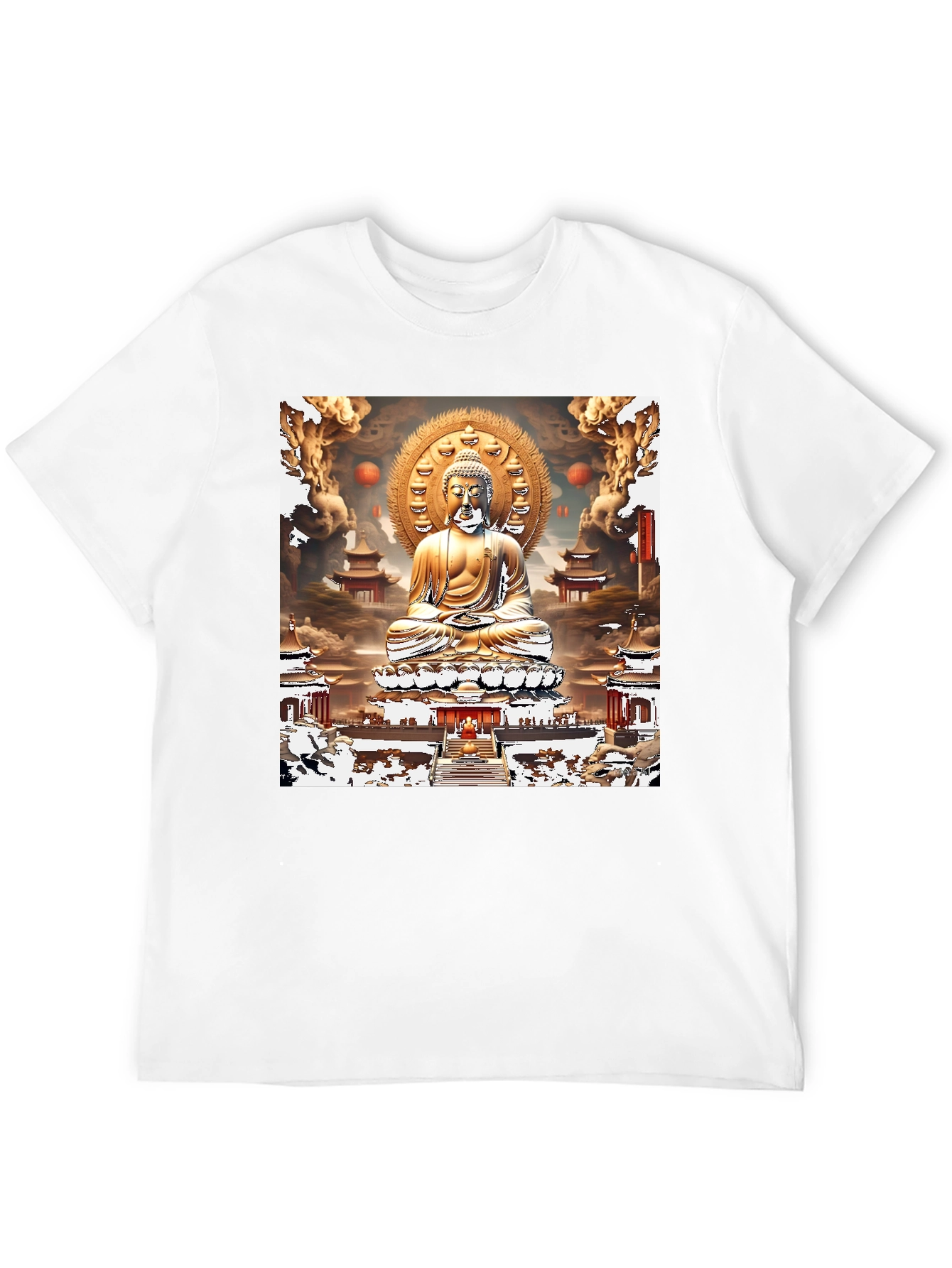 Buddha T-Shirt - Meditative Serenity Graphic Tee