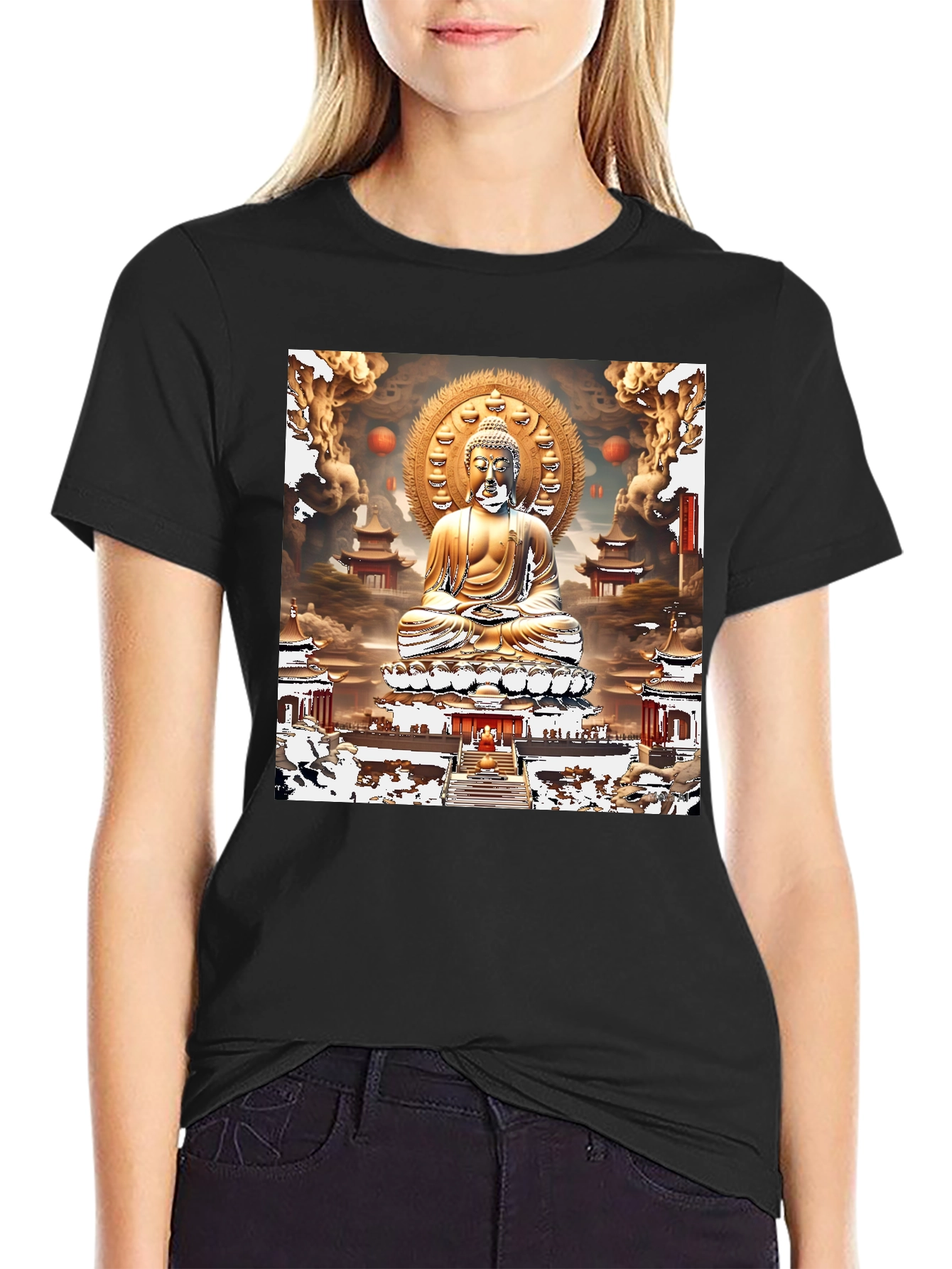 Buddha T-Shirt - Meditative Serenity Graphic Tee