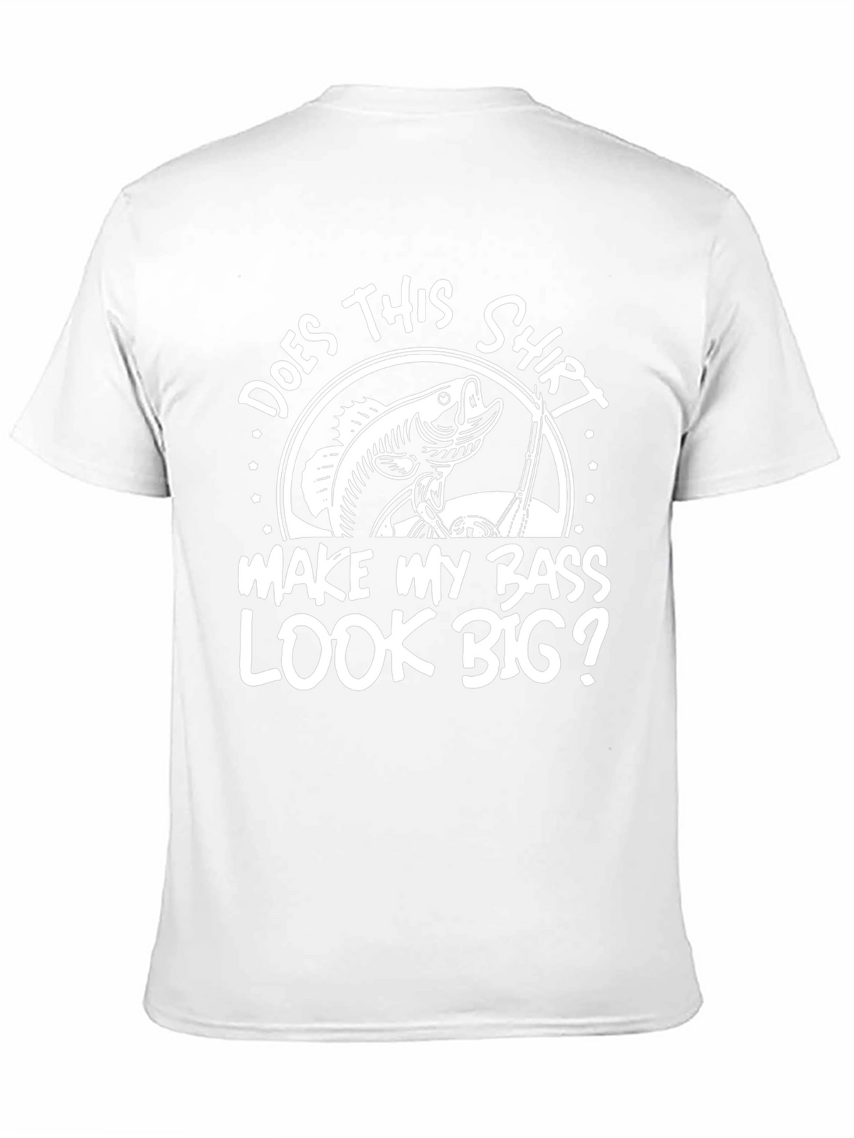 Funny Fishing Bass Graphic T-Shirt