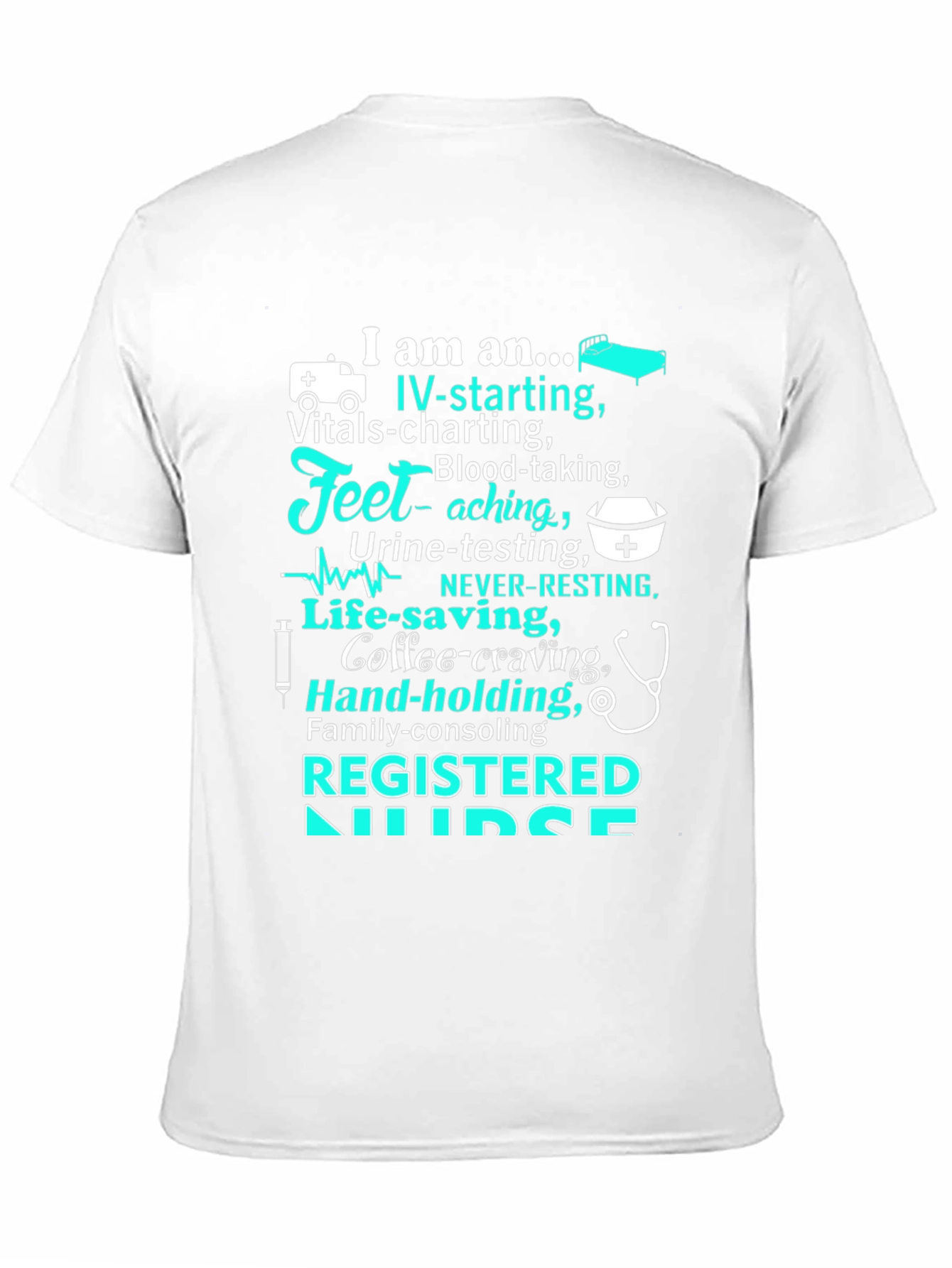 Registered Nurse T-Shirt - Caring Professional Apparel