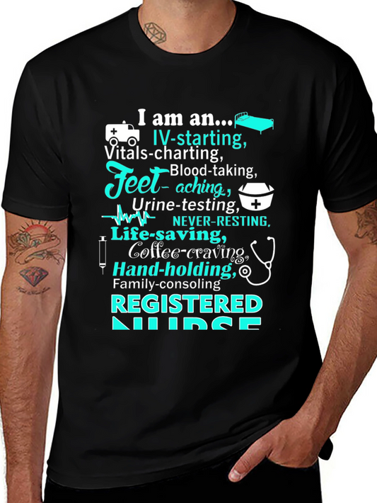 Registered Nurse T-Shirt - Caring Professional Apparel