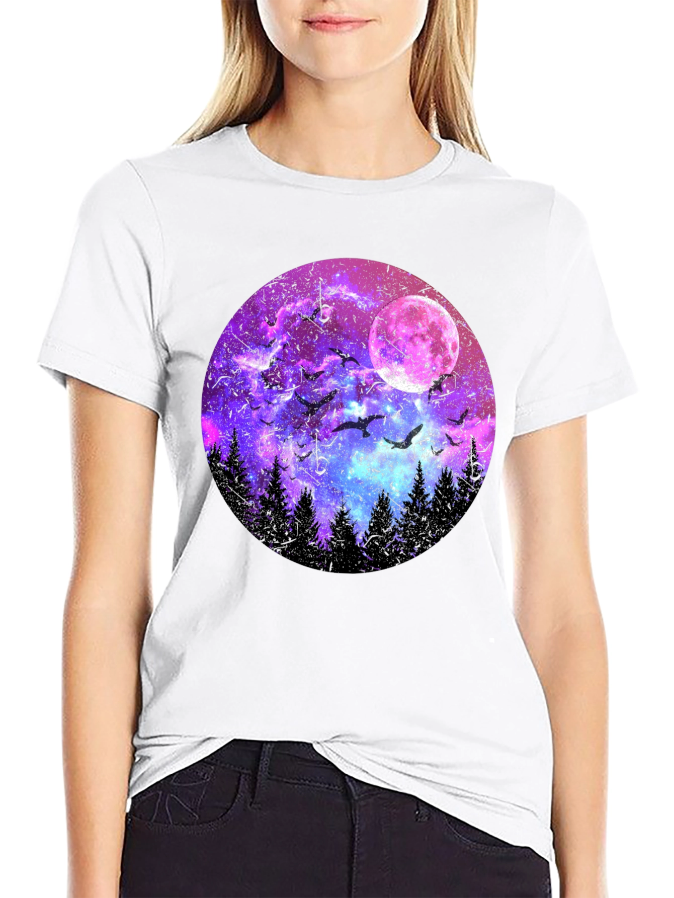 Mystic Night Sky T-Shirt