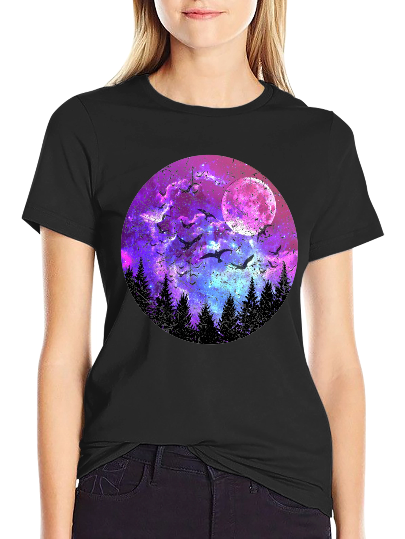 Mystic Night Sky T-Shirt