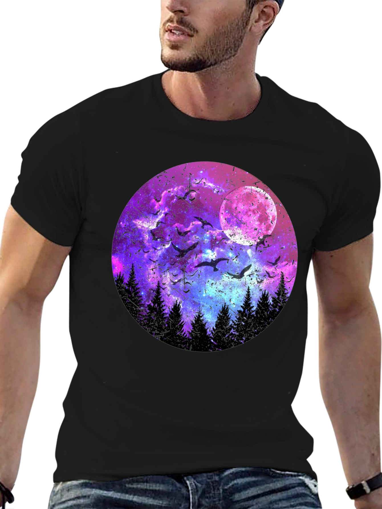 Mystic Night Sky T-Shirt