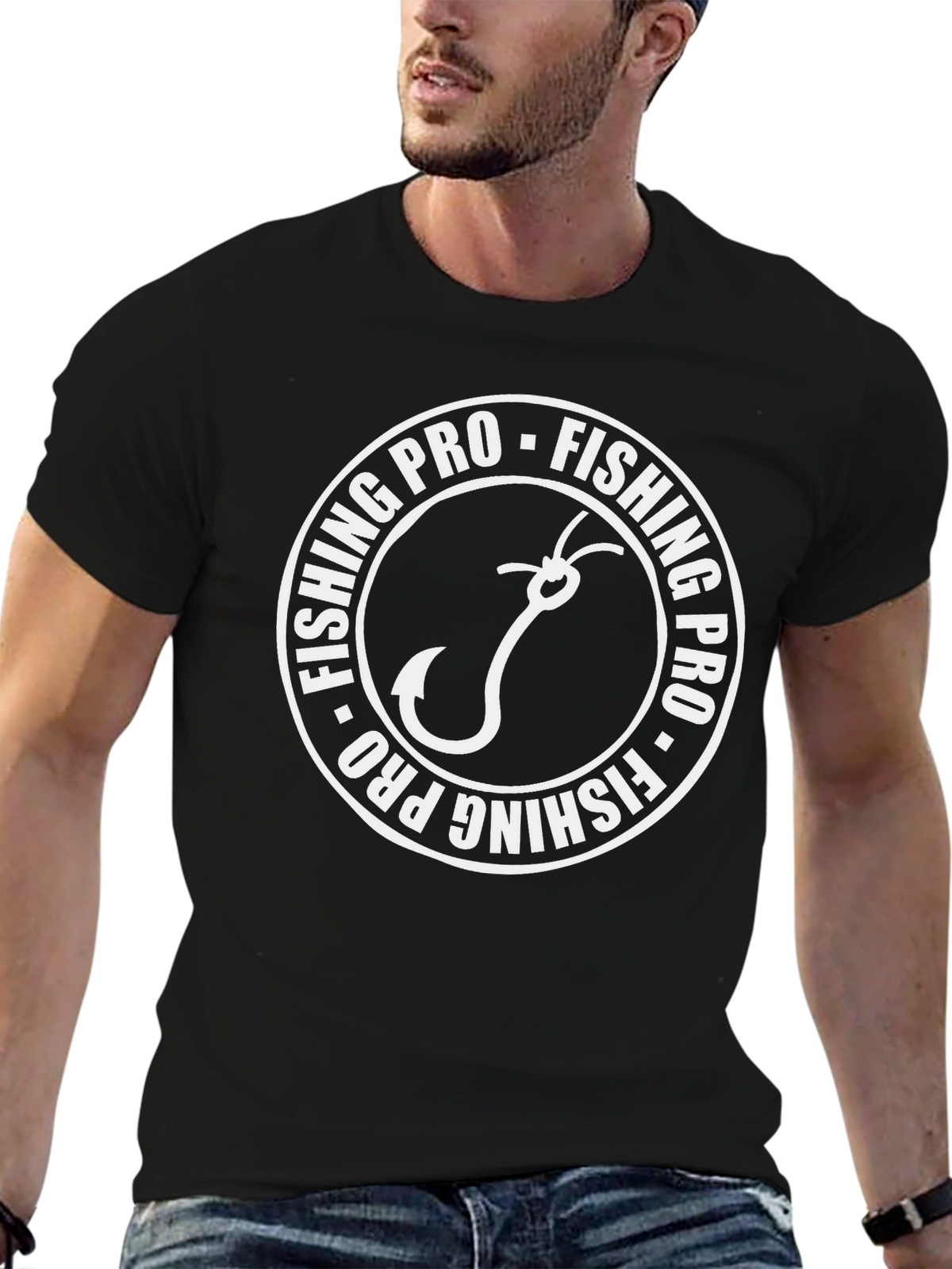 Fishing Pro T-Shirt - Hook Graphic Tee