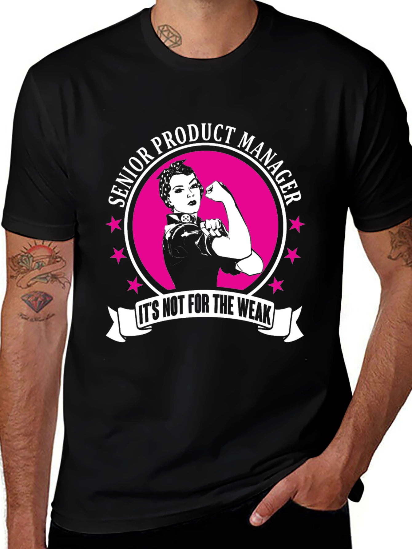Senior Product Manager Strong Woman Graphic Tee