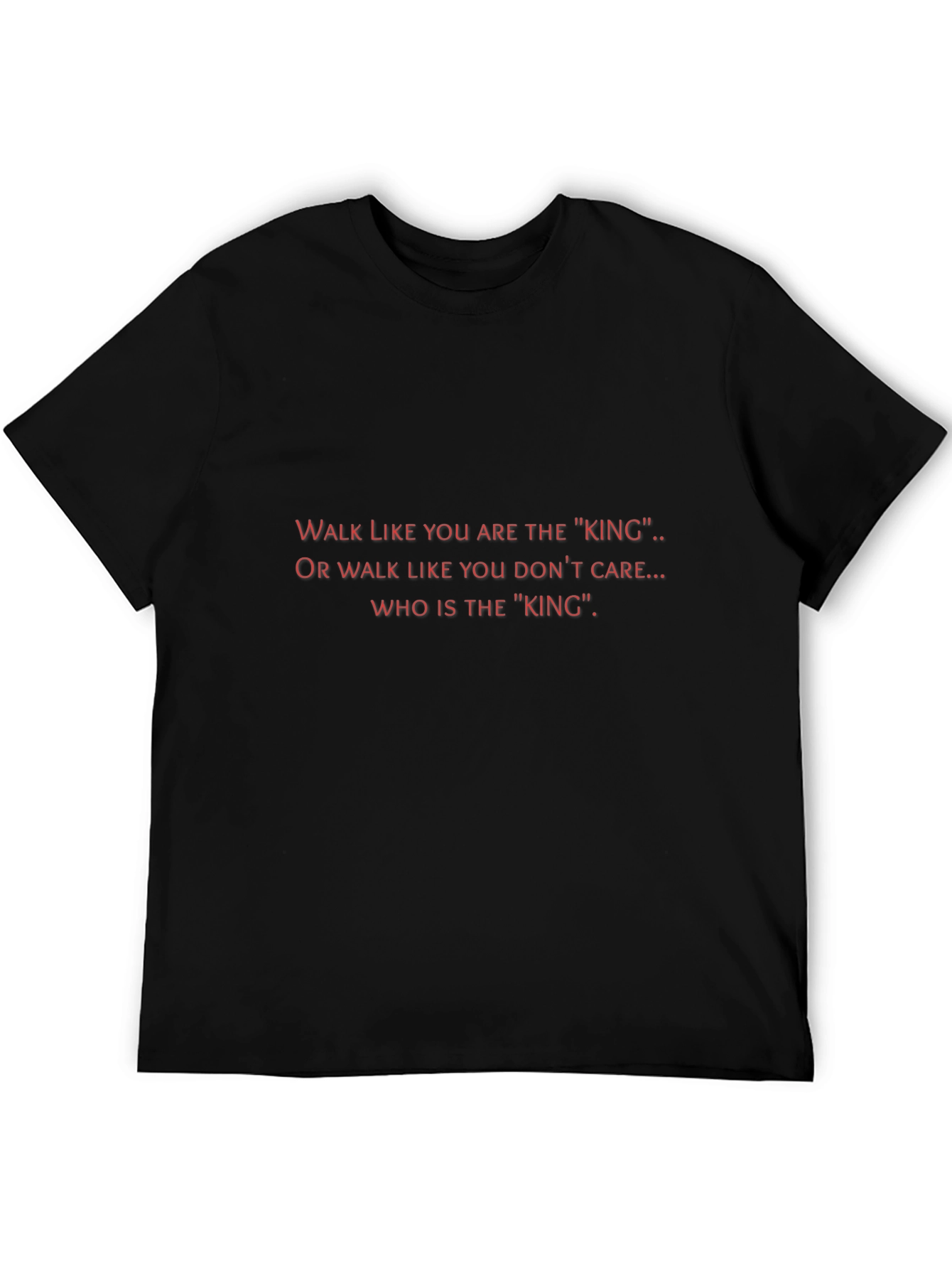 King Graphic Tee - Bold Statement T-Shirt