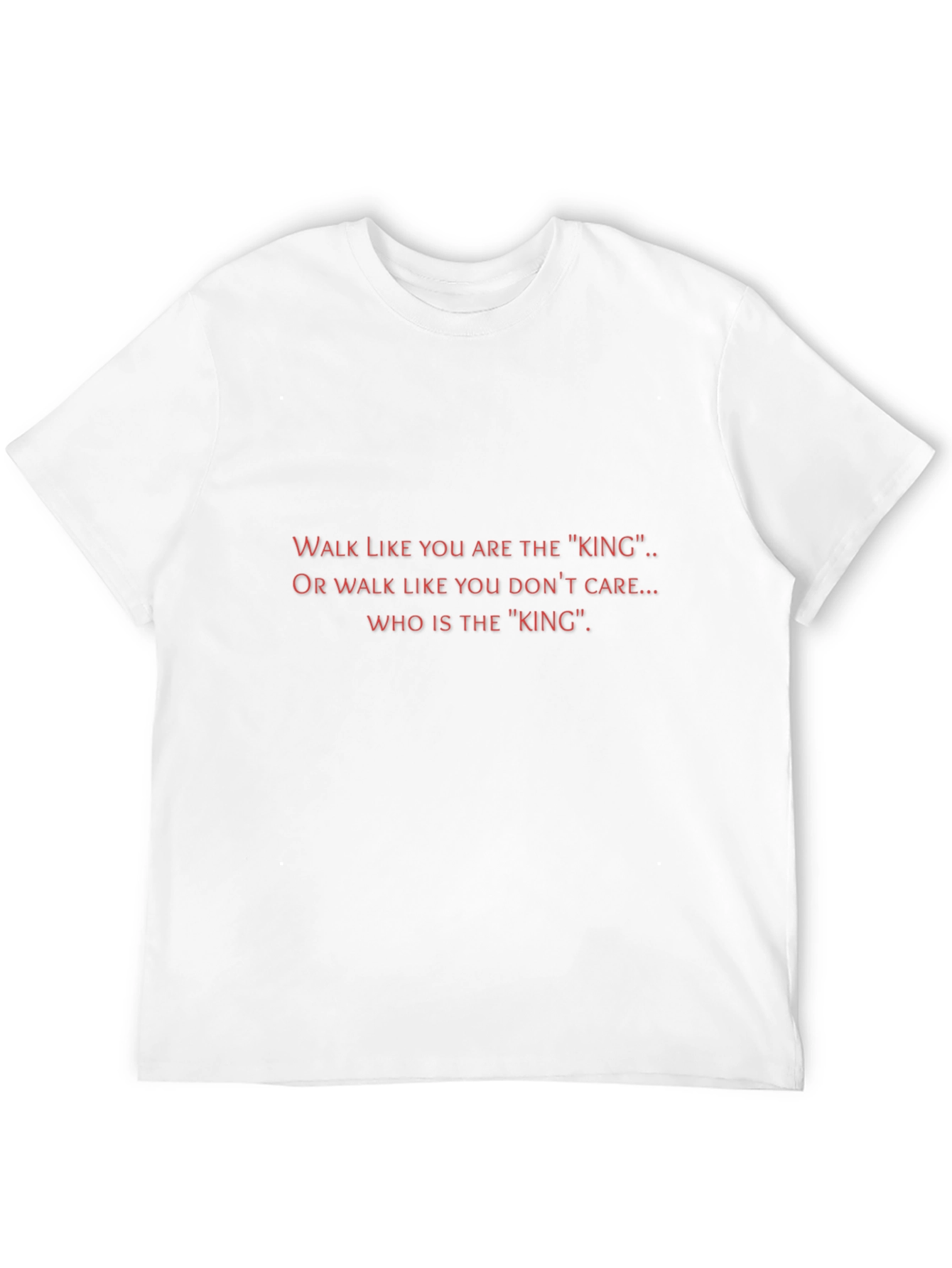 King Graphic Tee - Bold Statement T-Shirt