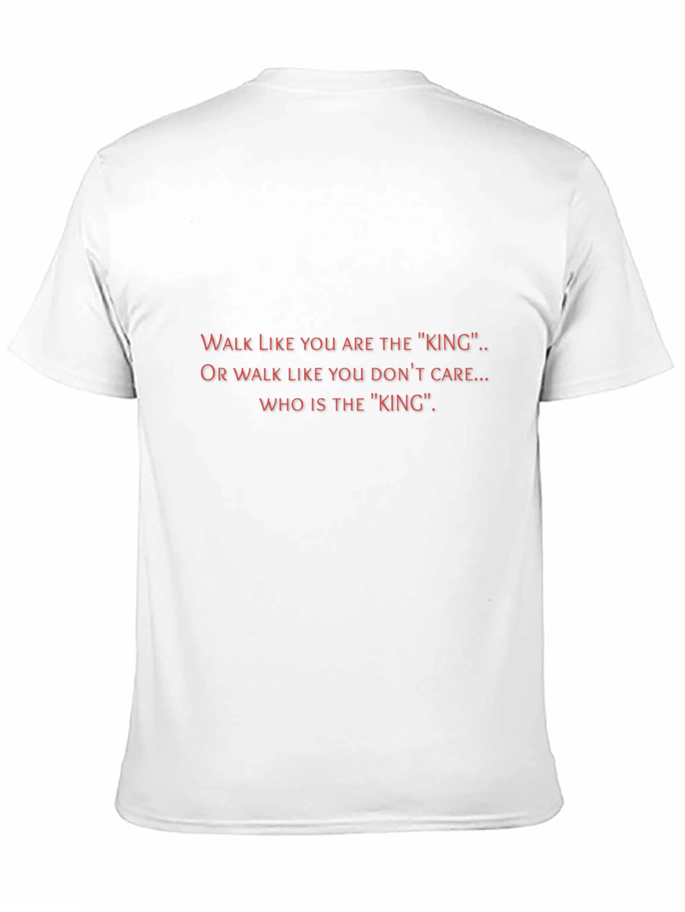 King Graphic Tee - Bold Statement T-Shirt
