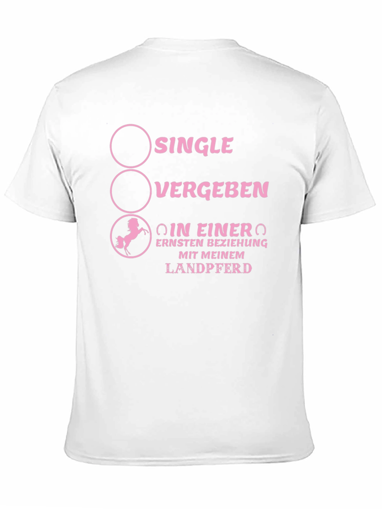 Single Landferd T-Shirt - Funny Horse Lover Tee