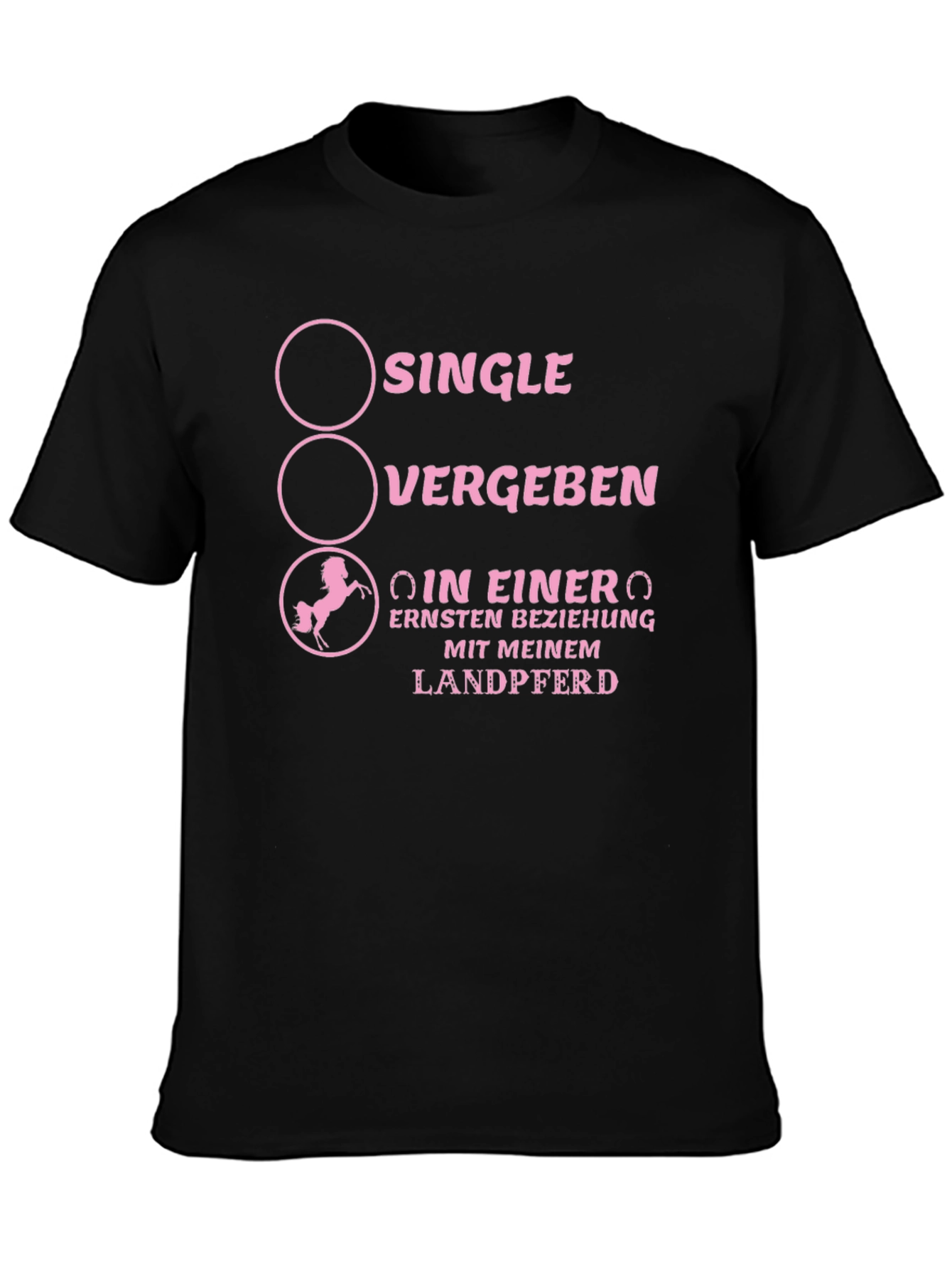 Single Landferd T-Shirt - Funny Horse Lover Tee